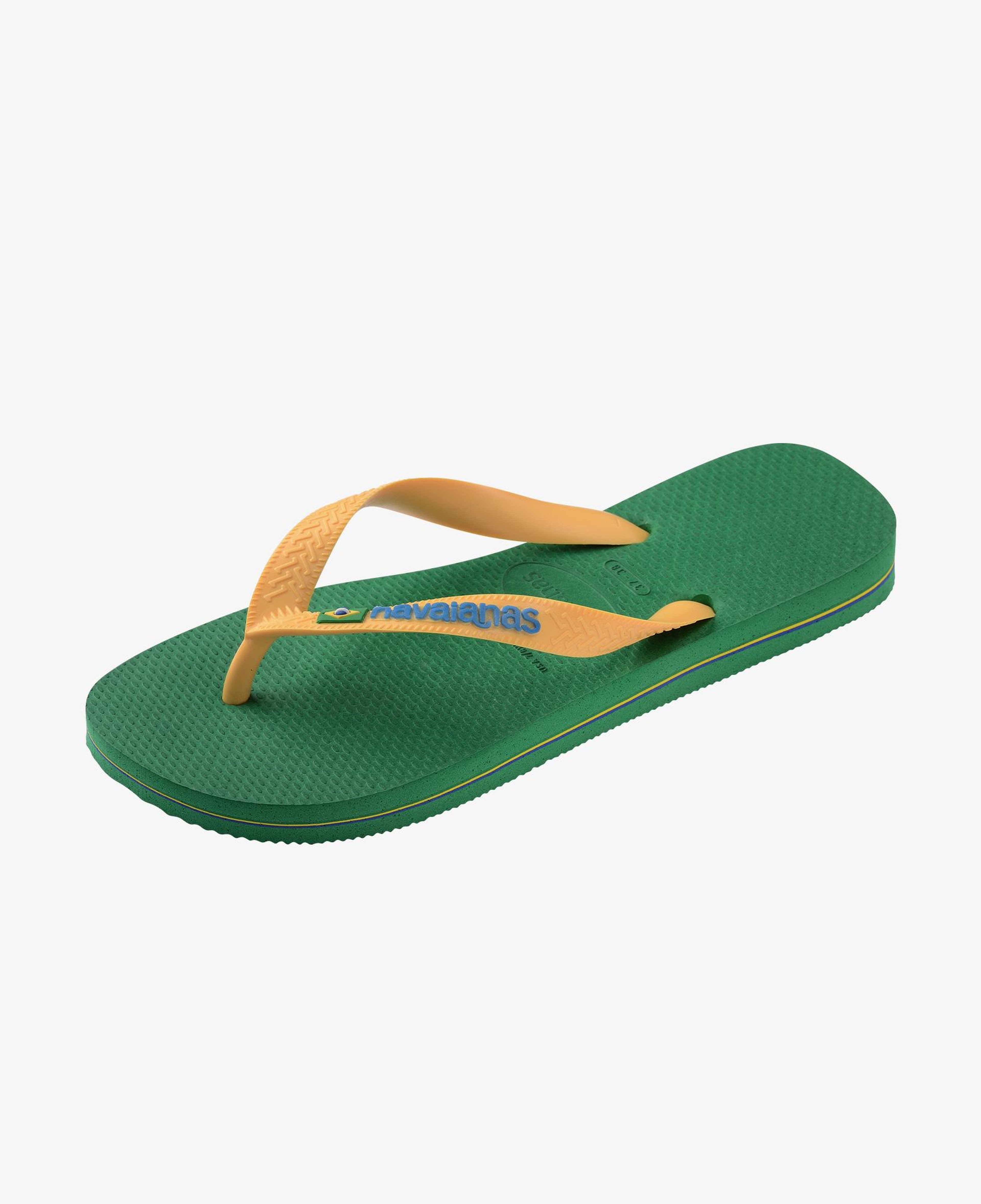 Havaianas Brasil Logo Unisex Yeşil Terlik