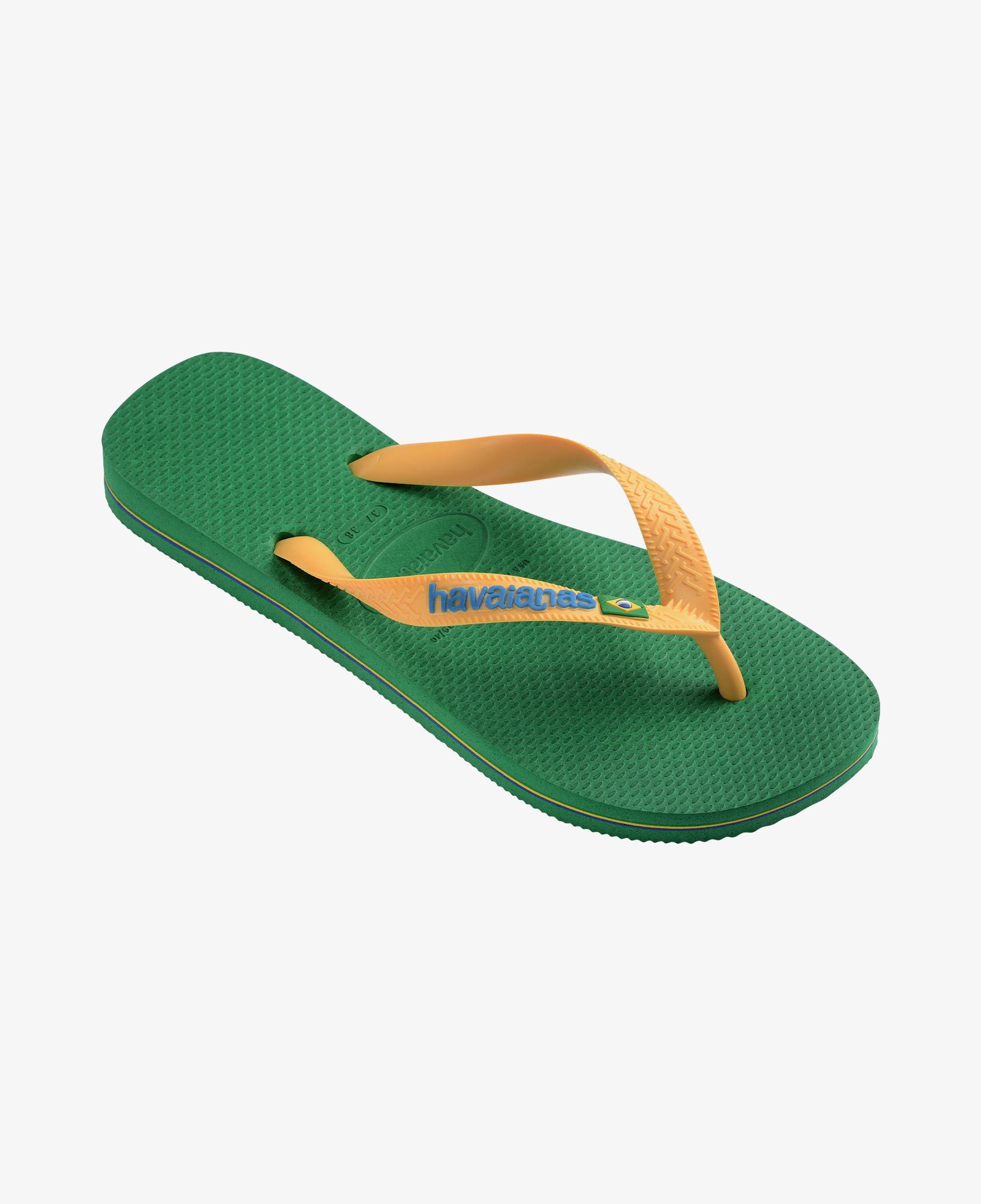 Havaianas Brasil Logo Unisex Yeşil Terlik