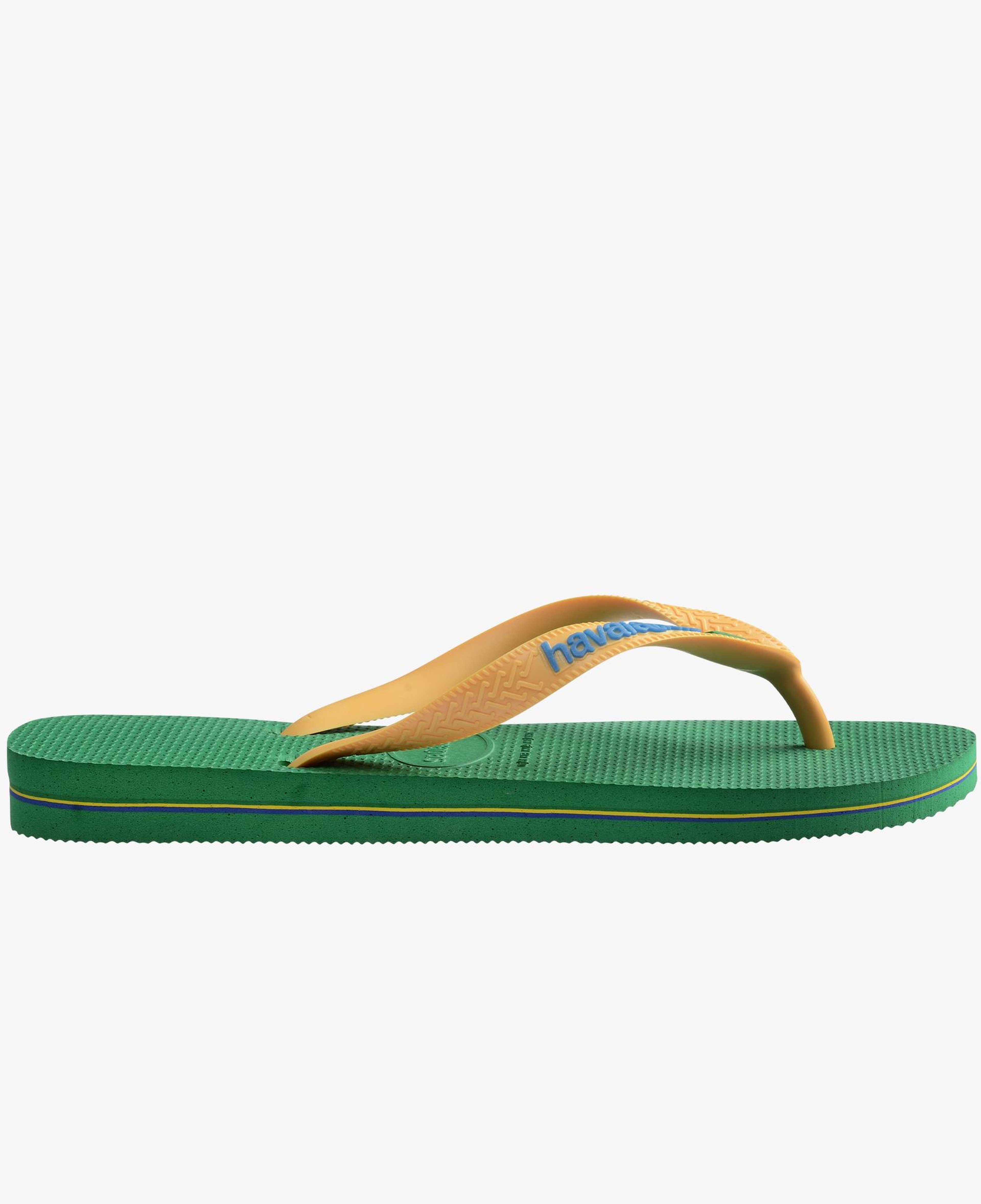 Havaianas Brasil Logo Unisex Yeşil Terlik