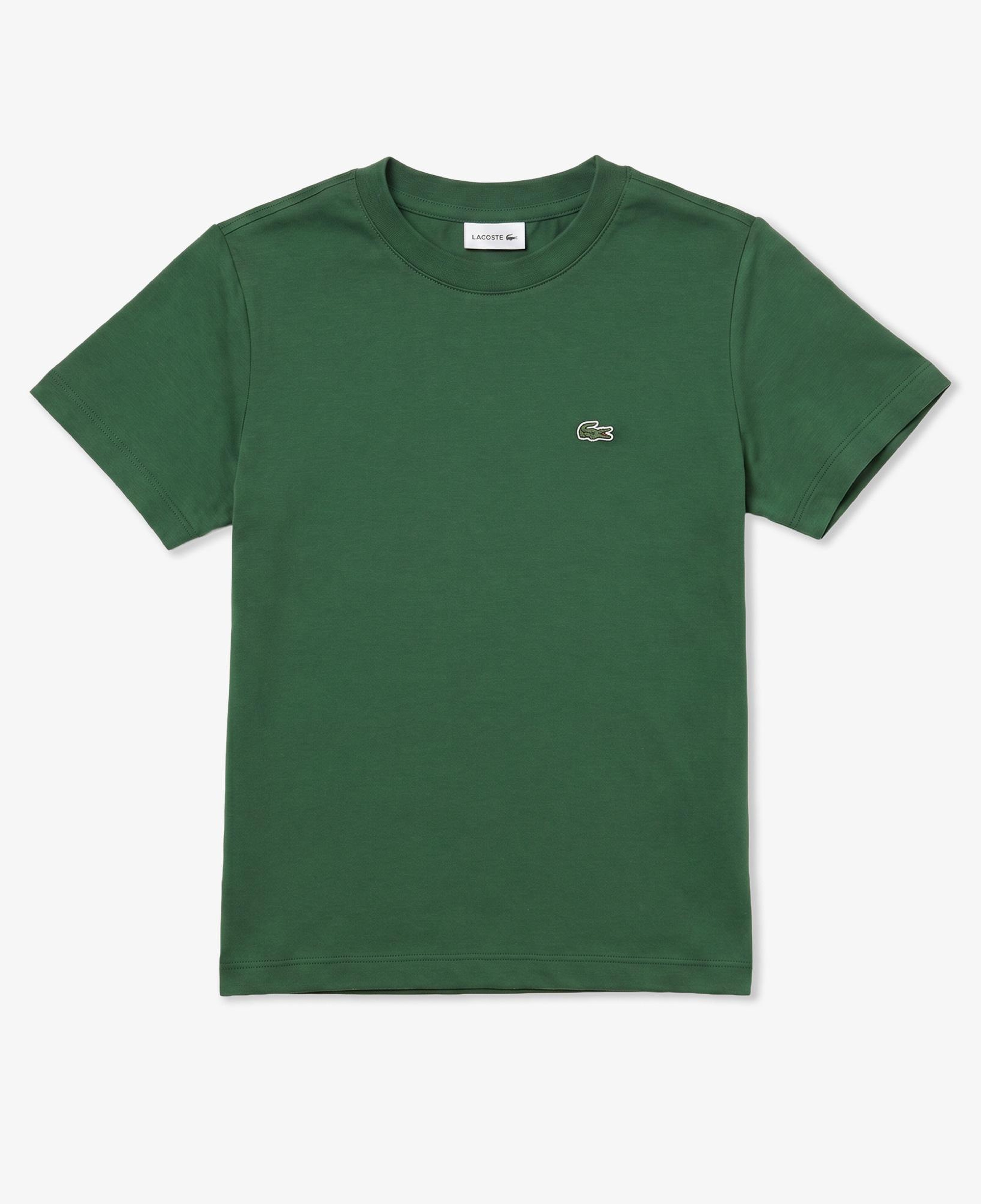 Çocuk Bisiklet Yaka Yeşil T-Shirt