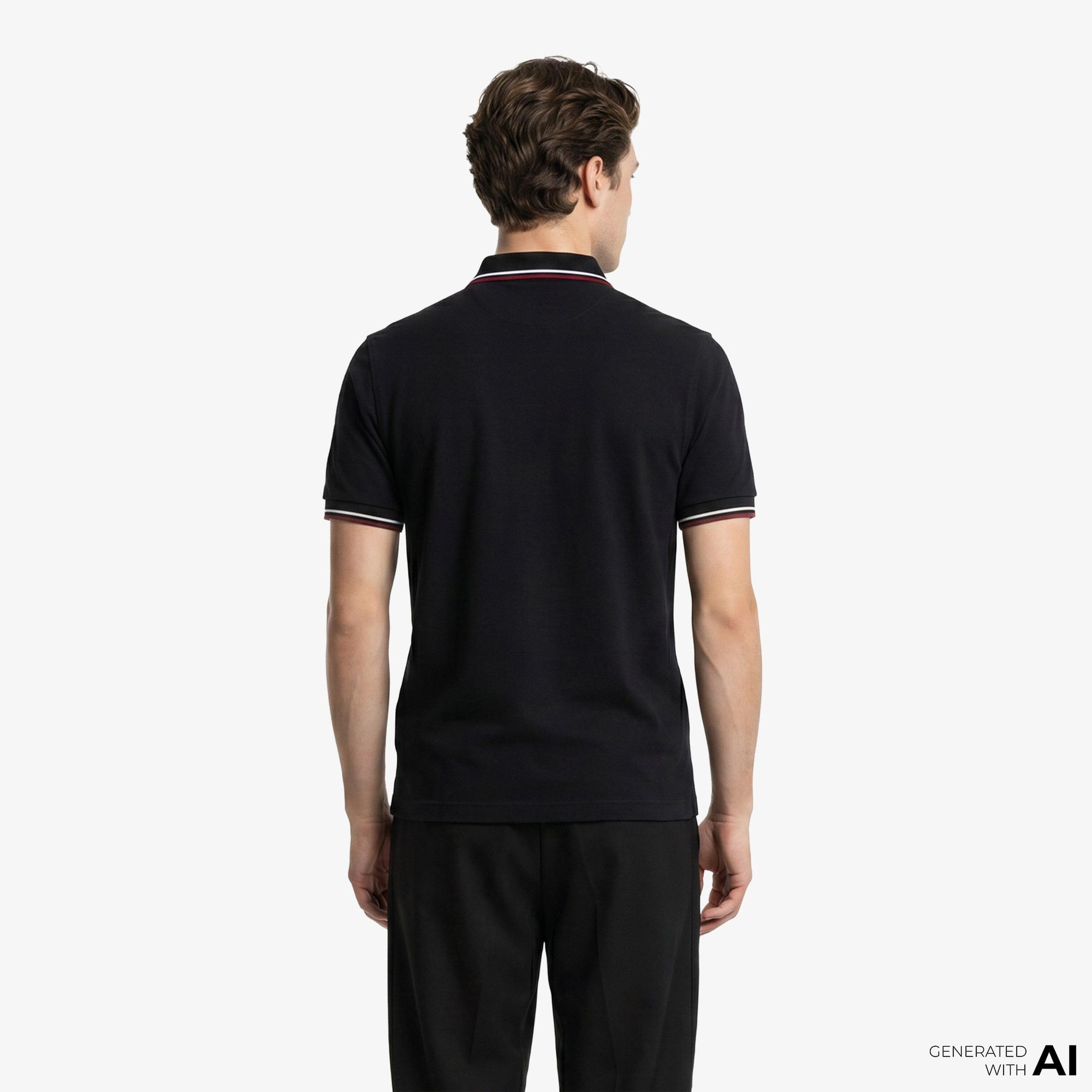 Fred Perry The Twin Tipped Erkek Lacivert Polo