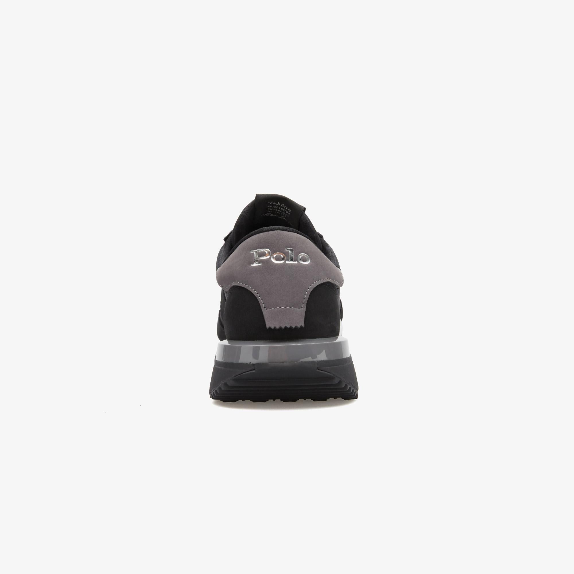 Polo Ralph Lauren Train 89 Pp Low Top Lace Erkek Siyah Sneaker