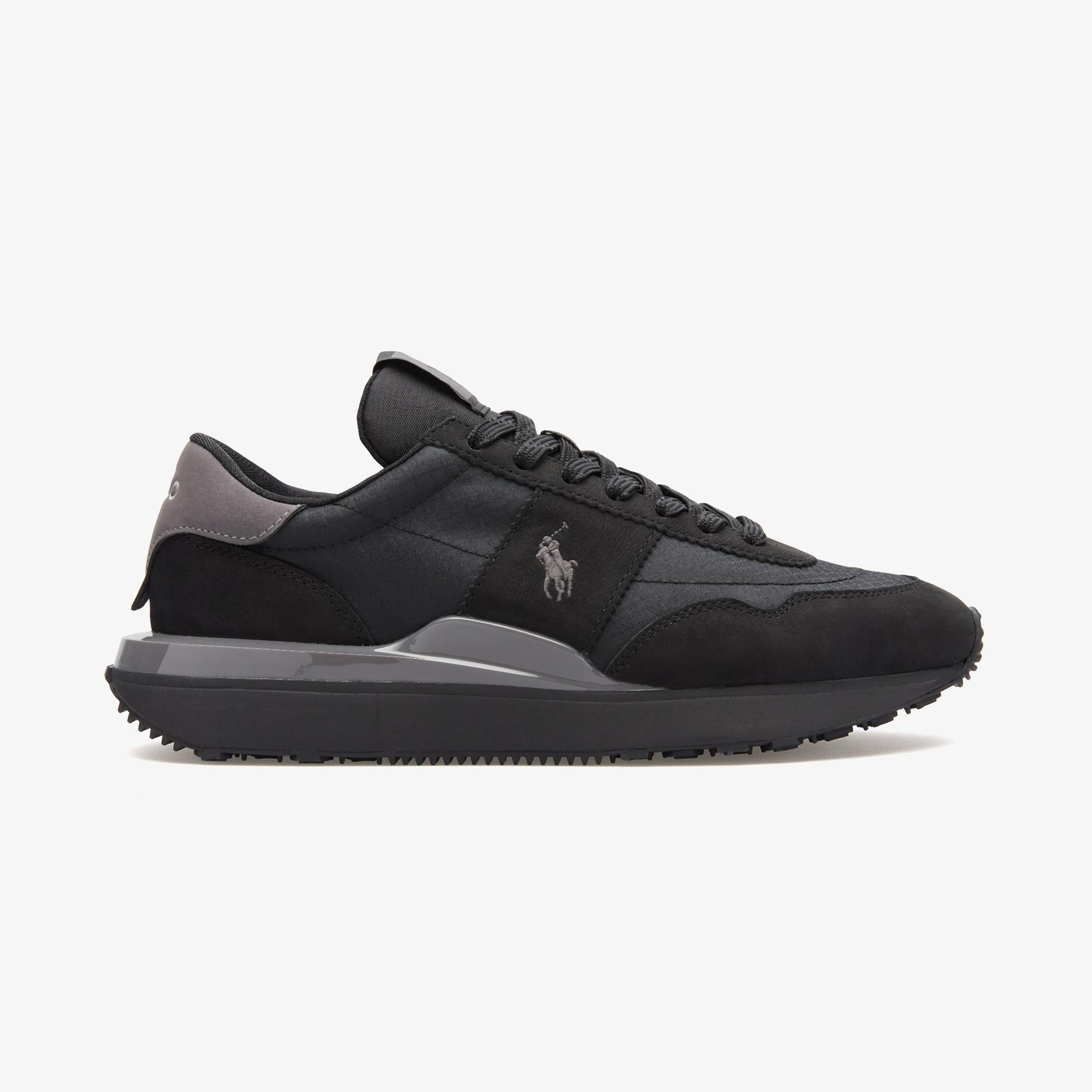 Polo Ralph Lauren Train 89 Pp Low Top Lace Erkek Siyah Sneaker