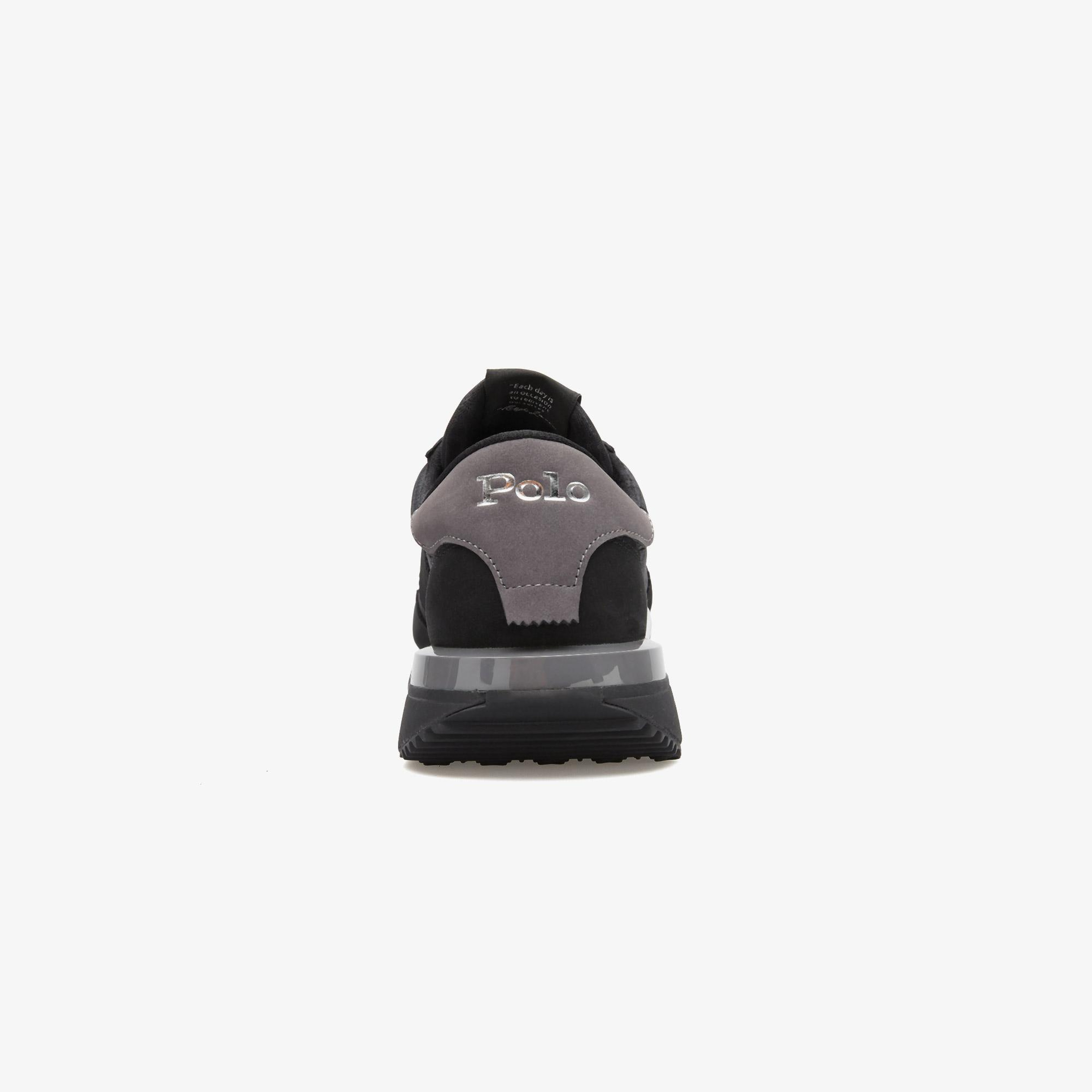 Polo Ralph Lauren Train 89 Pp Low Top Lace Erkek Siyah Sneaker
