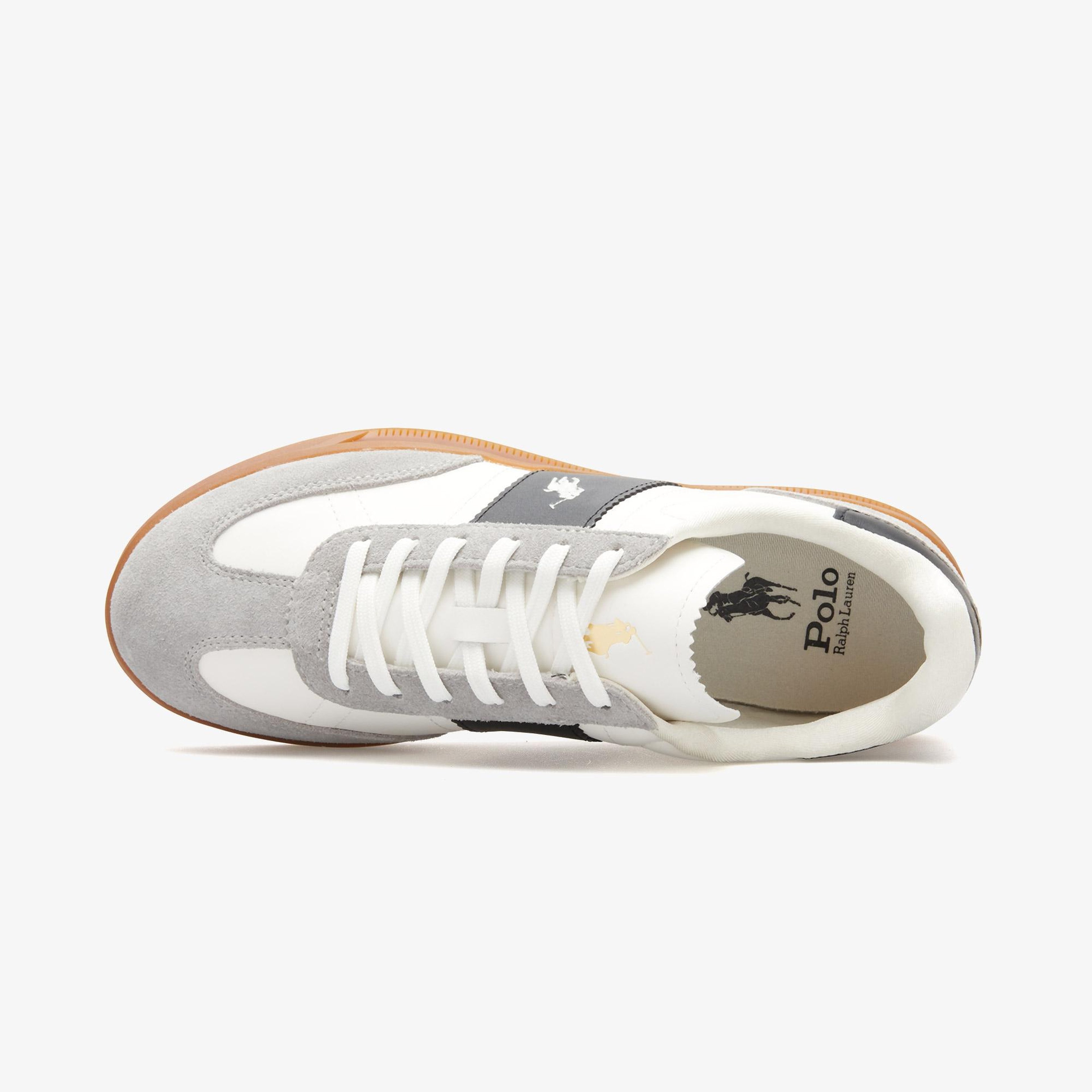 Polo Ralph Lauren Hrt Aera Pp Low Top Lace Erkek Beyaz Sneaker