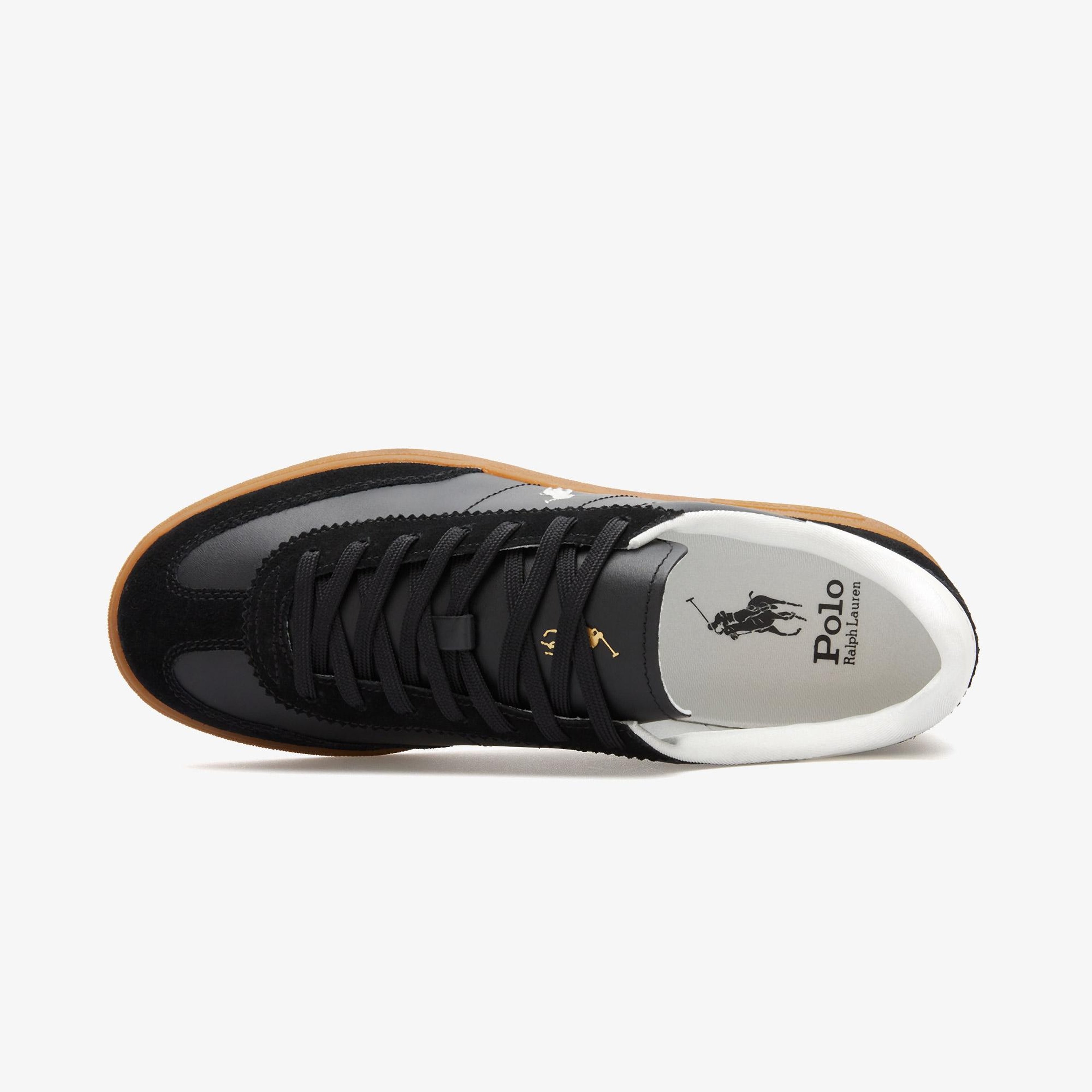 Polo Ralph Lauren Bedford Pp Low Top Lace Erkek Siyah Sneaker