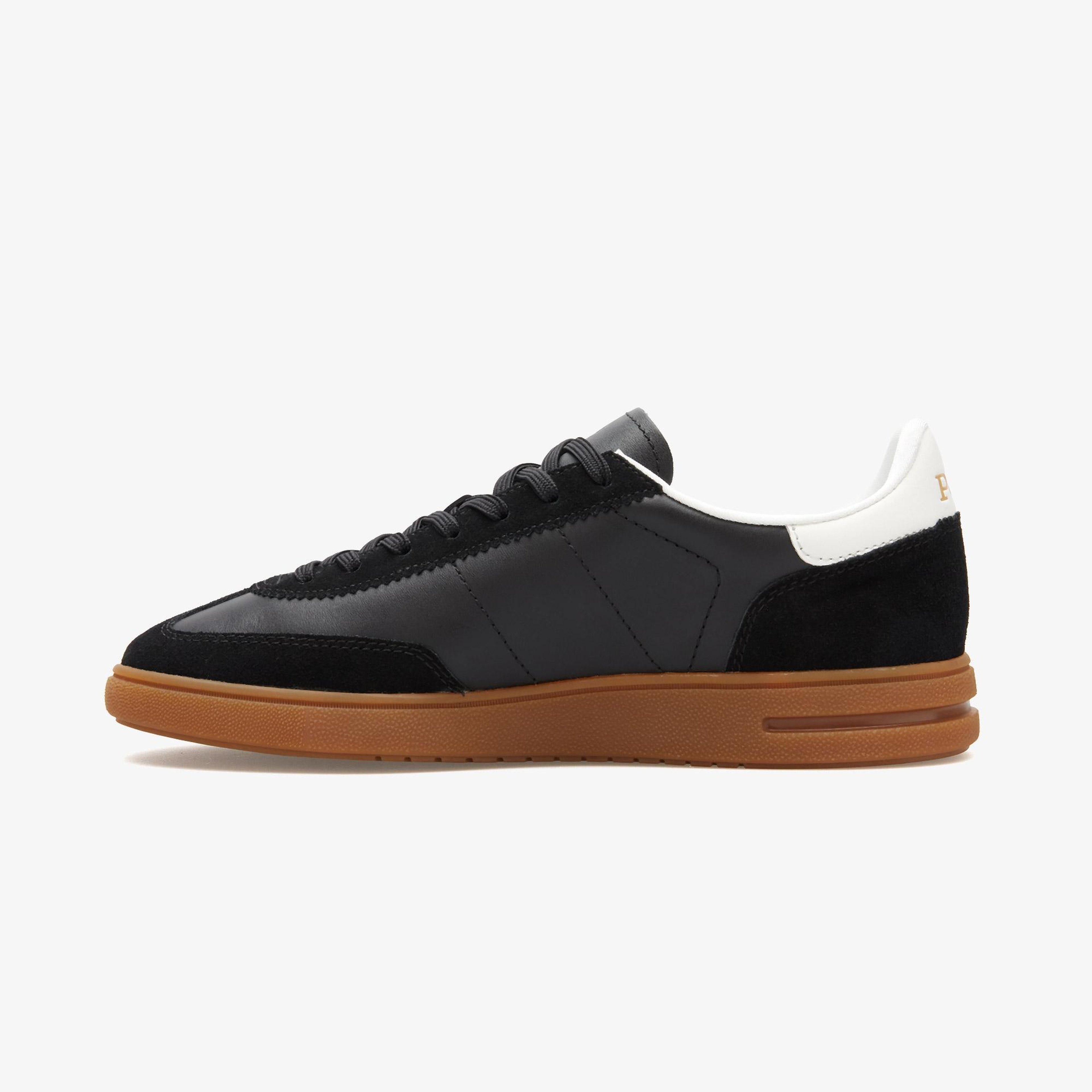 Polo Ralph Lauren Bedford Pp Low Top Lace Erkek Siyah Sneaker