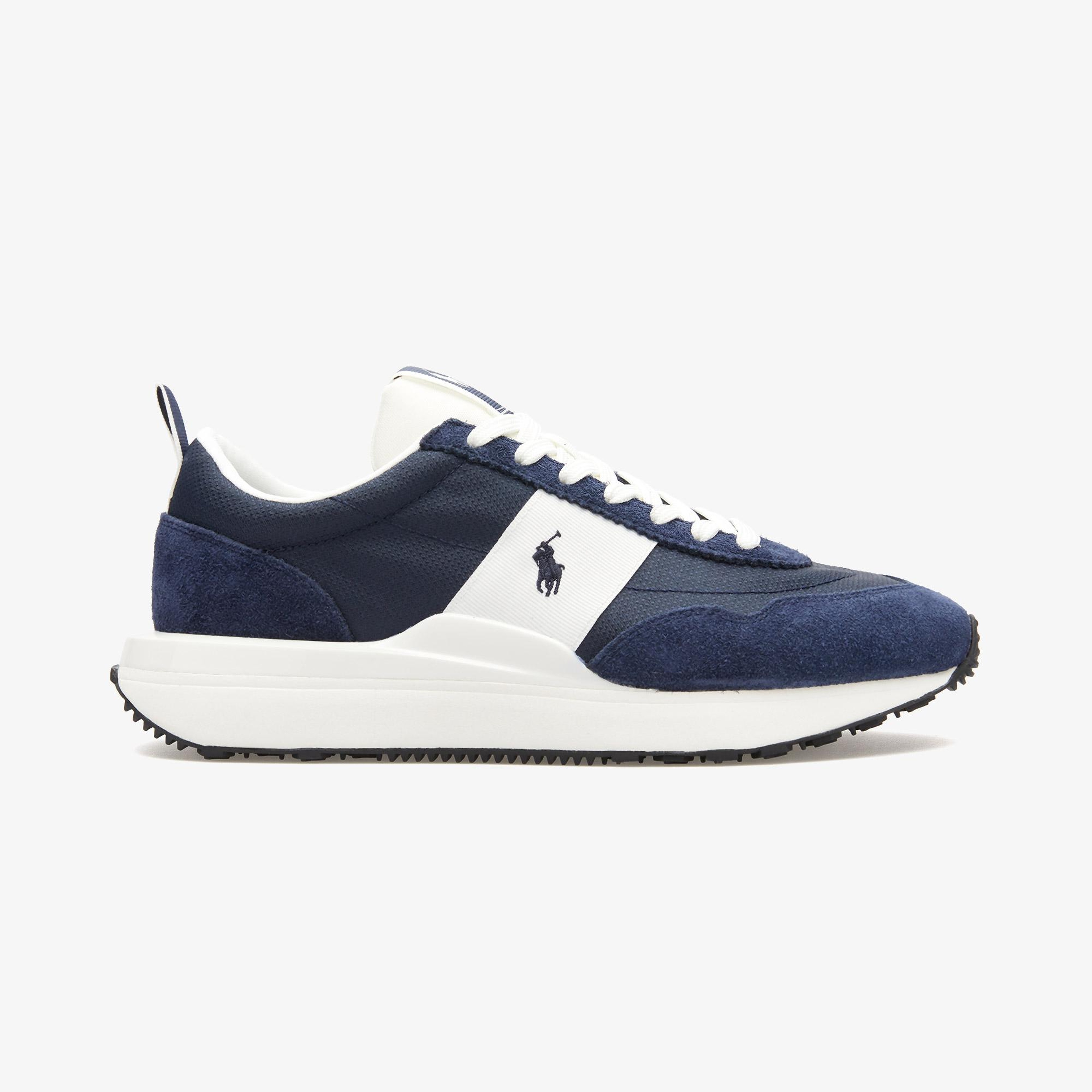 Polo Ralph Lauren Train 89 Rib Low Top Lace Erkek Lacivert Sneaker