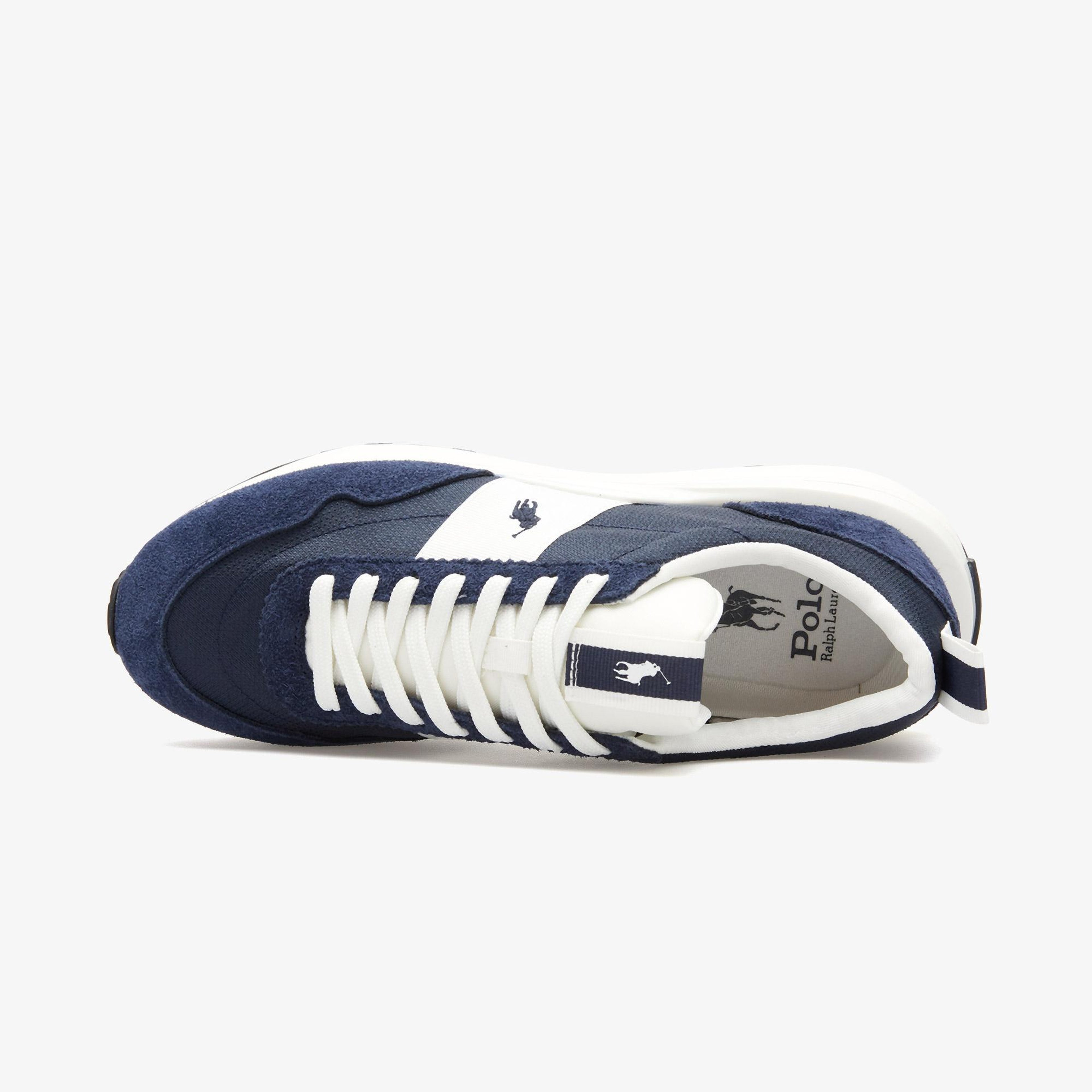 Polo Ralph Lauren Train 89 Rib Low Top Lace Erkek Lacivert Sneaker