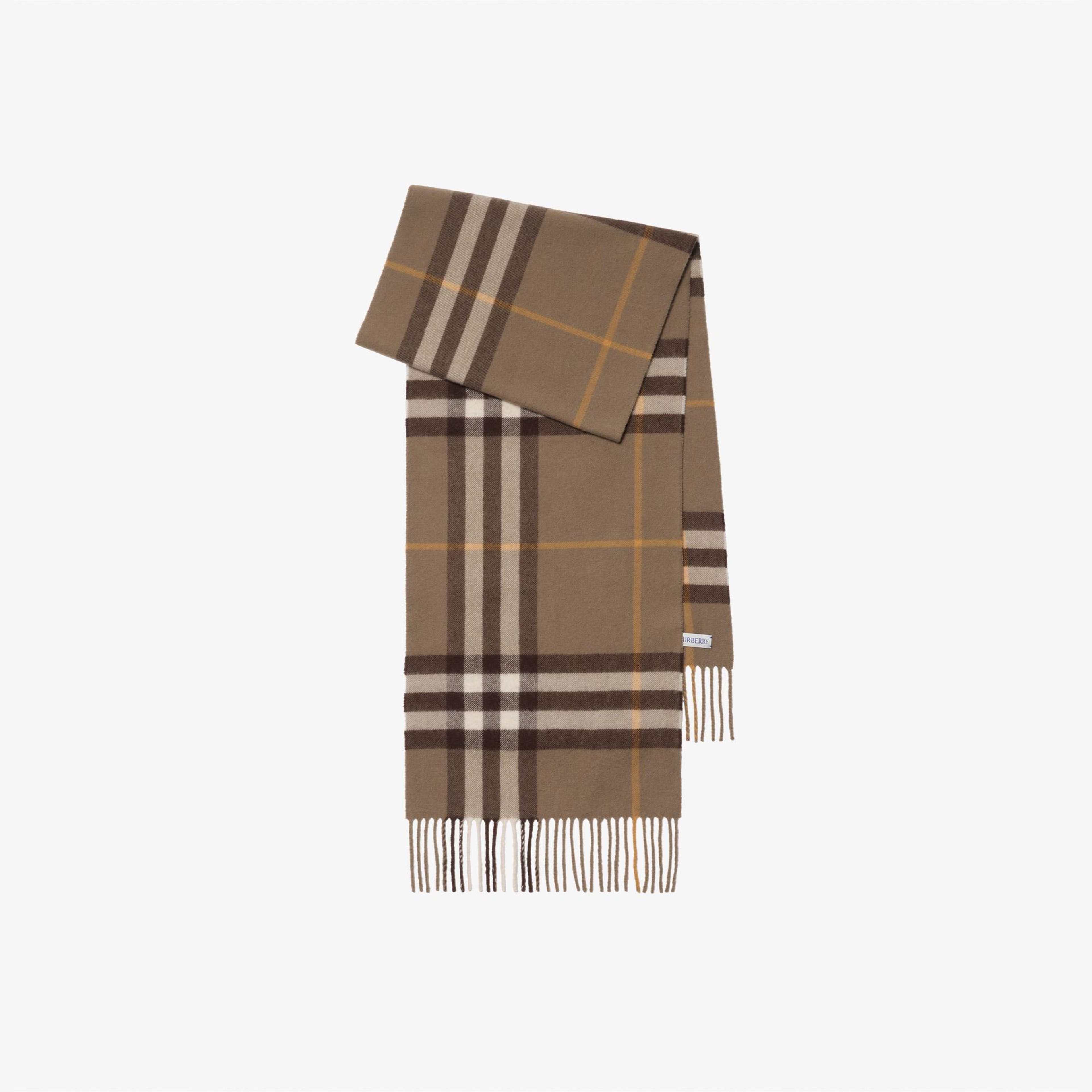 Burberry Giant Check Kadın Kahverengi Atkı