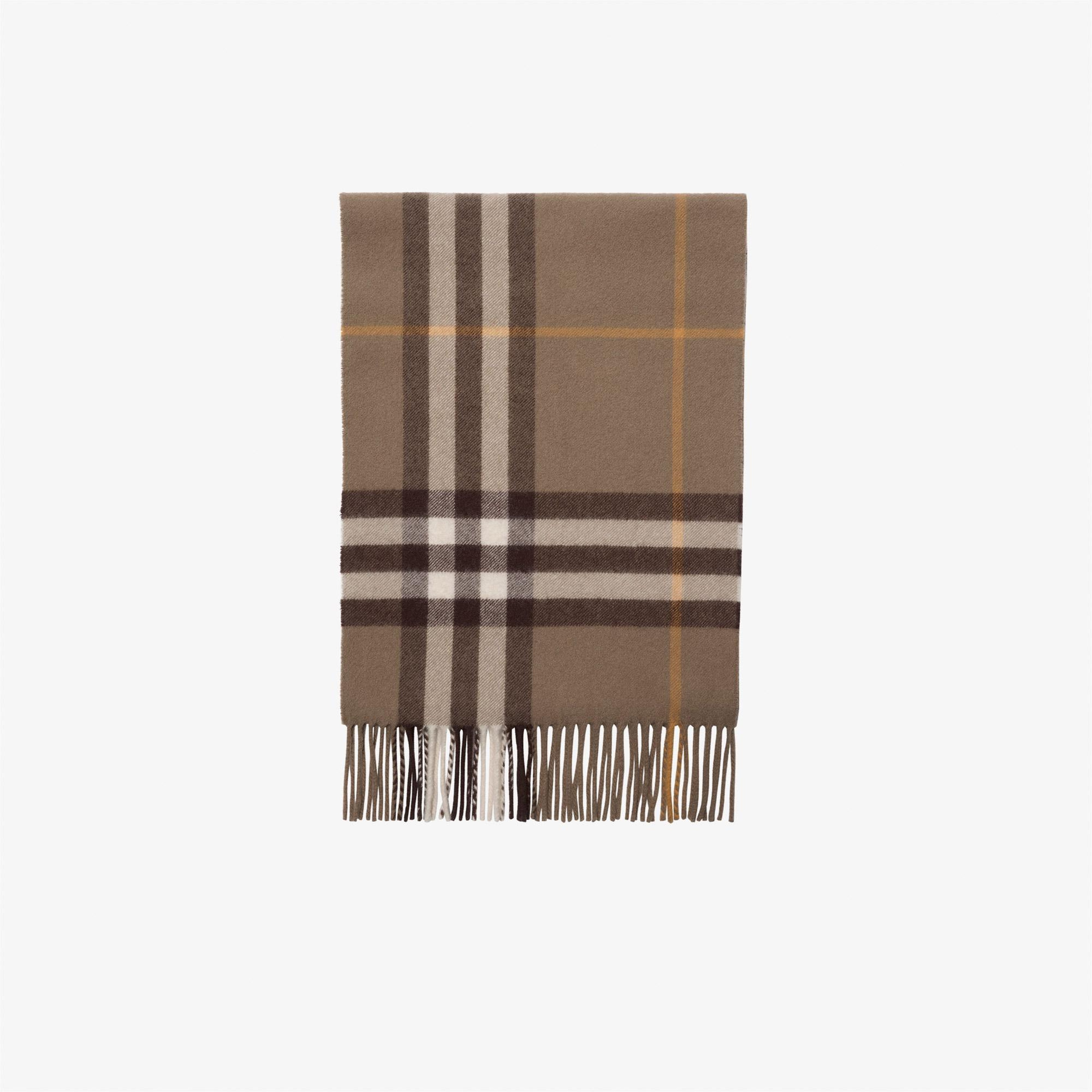 Burberry Giant Check Kadın Kahverengi Atkı