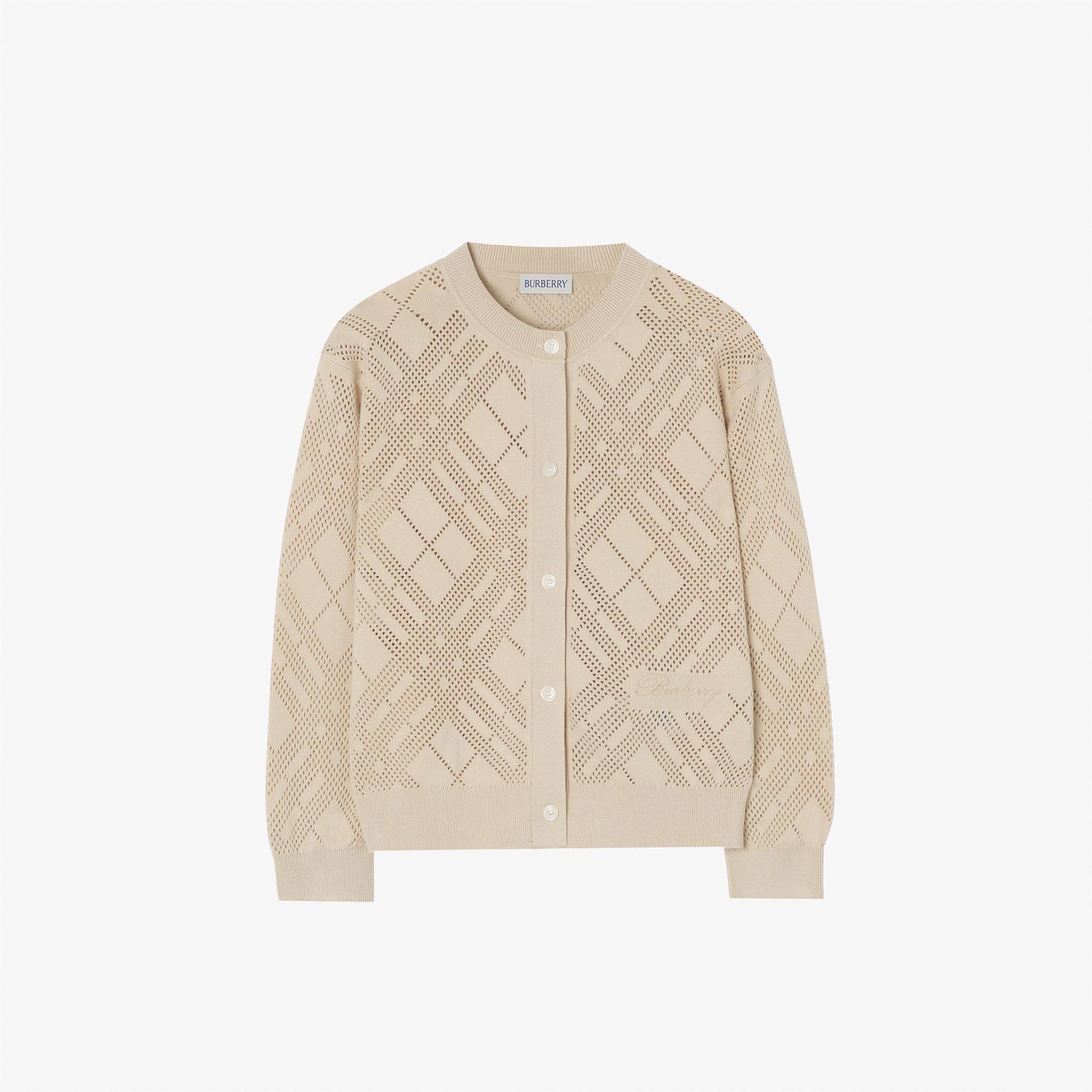 Burberry Katrina Check Çocuk Bej Hırka