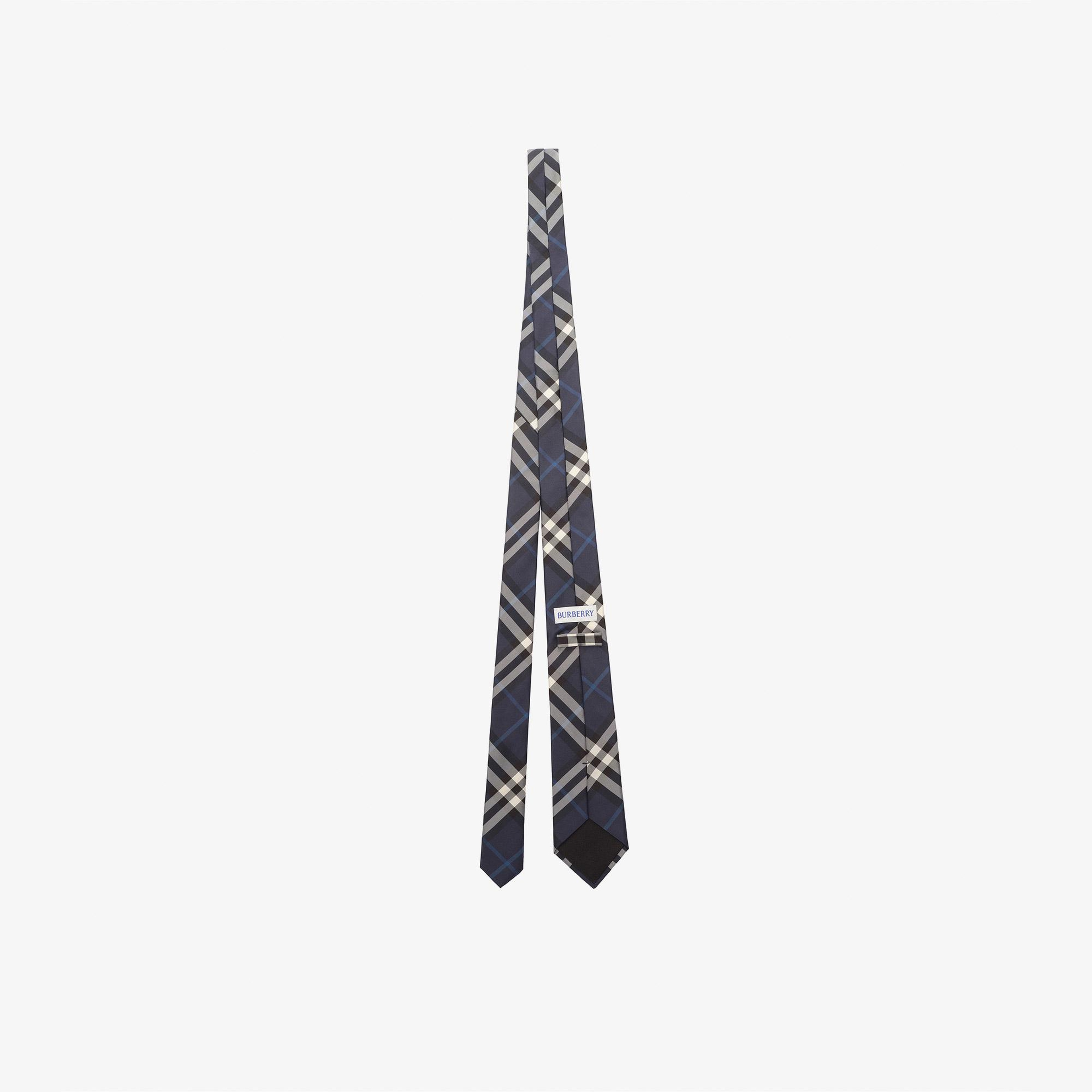Burberry Manston Erkek Lacivert Kravat