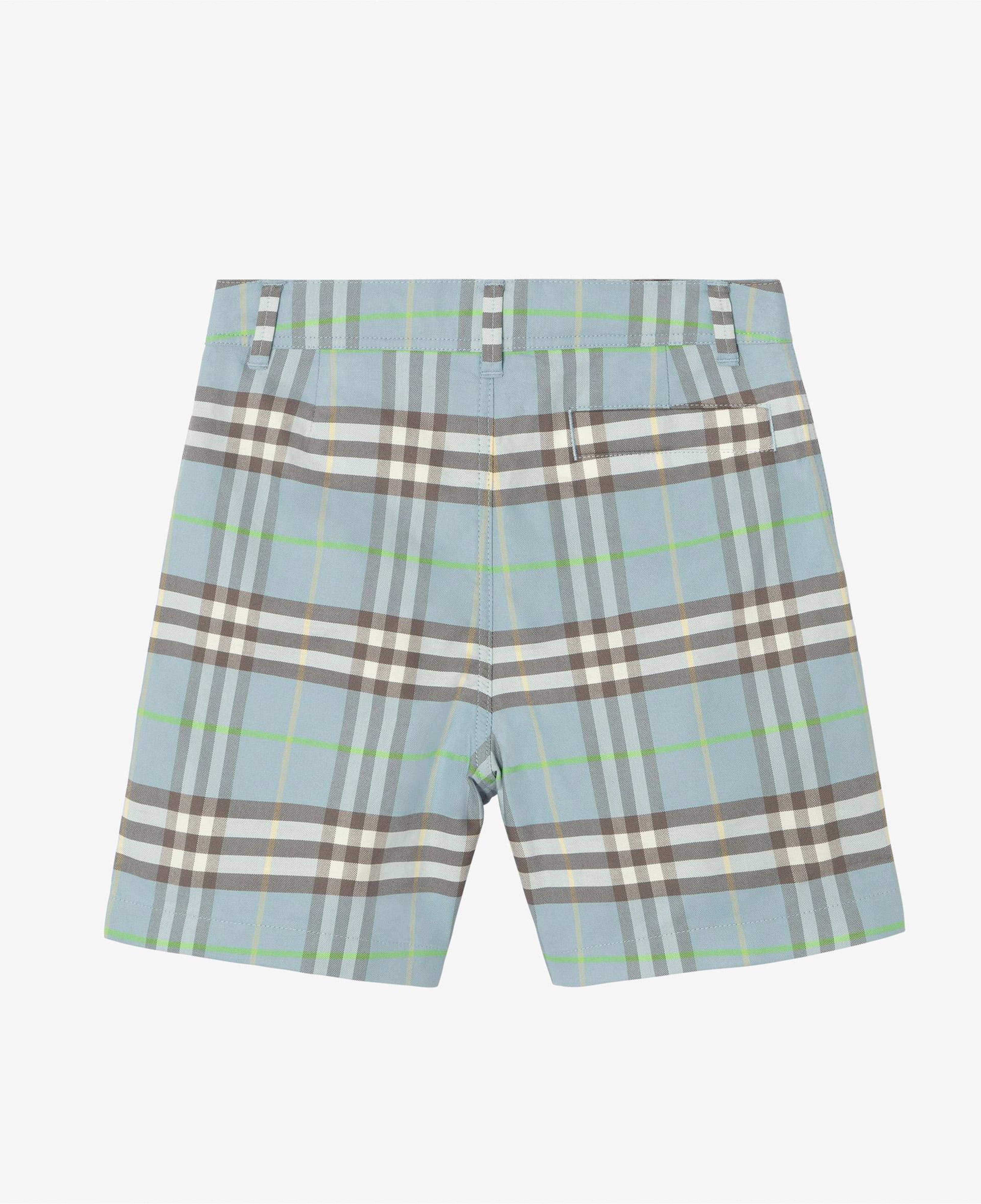 Burberry Oscar Check Çocuk Mavi Şort