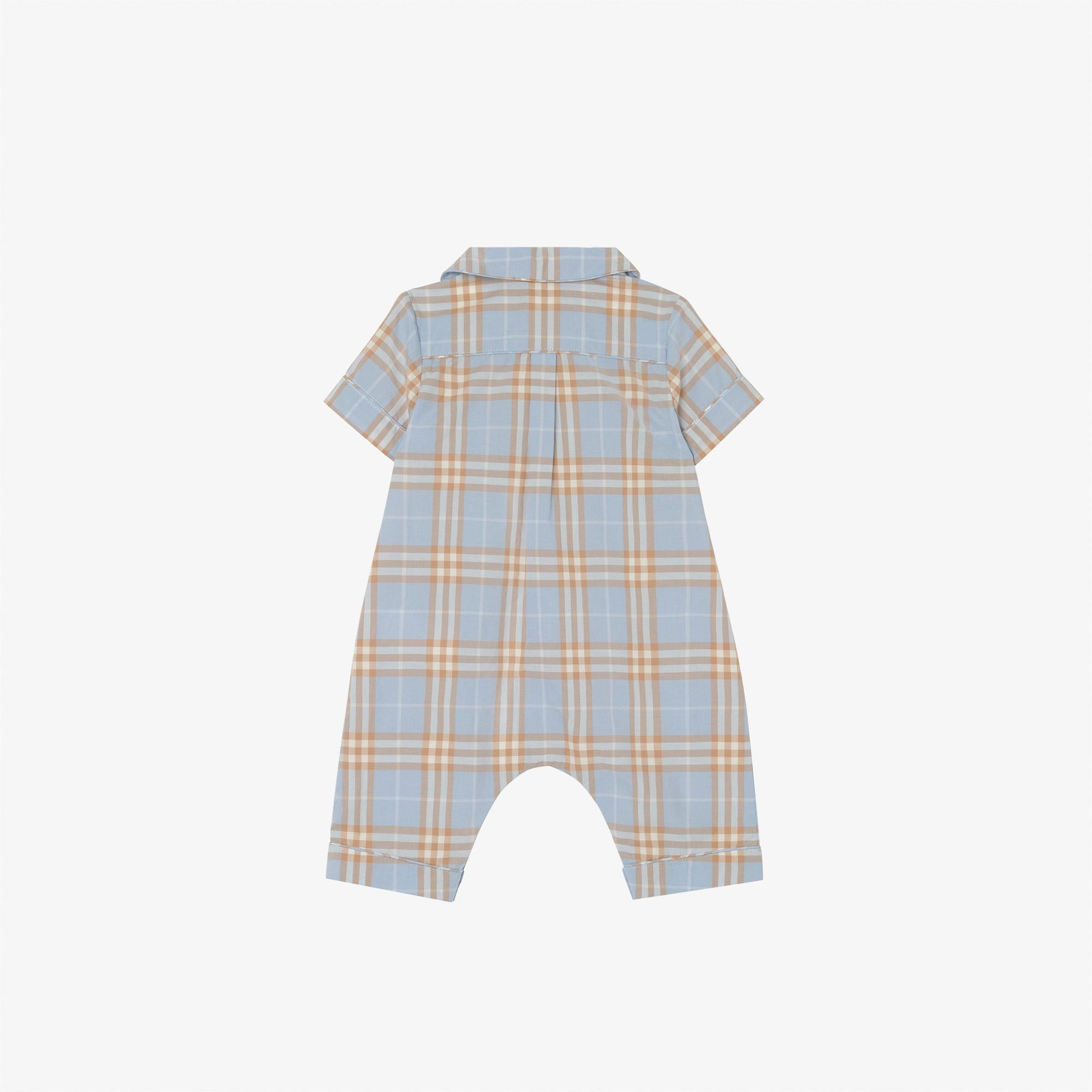 Burberry Andreas Pip Check Çocuk Mavi Hediye Seti