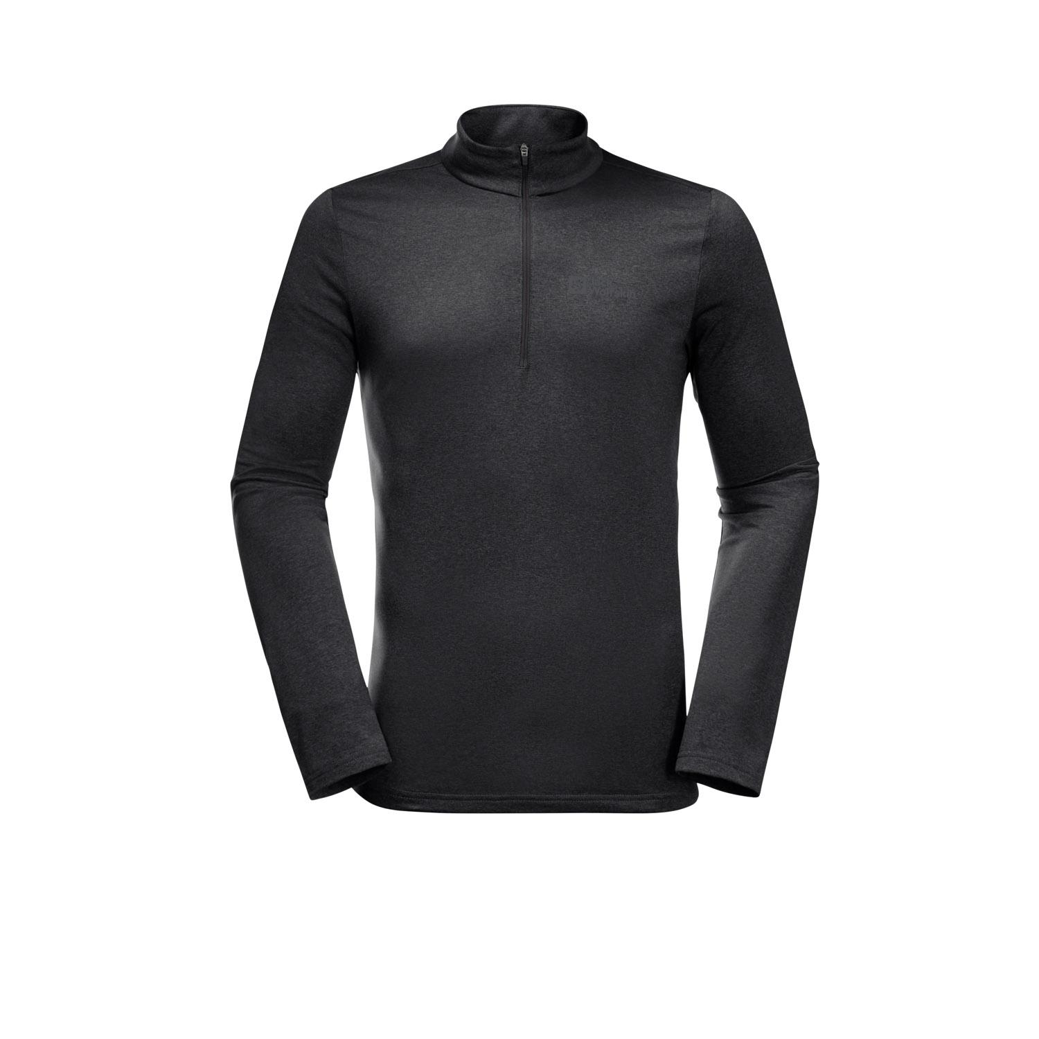 Jack Wolfskin Sky Thermal Hz Erkek Siyah İçlik Üst