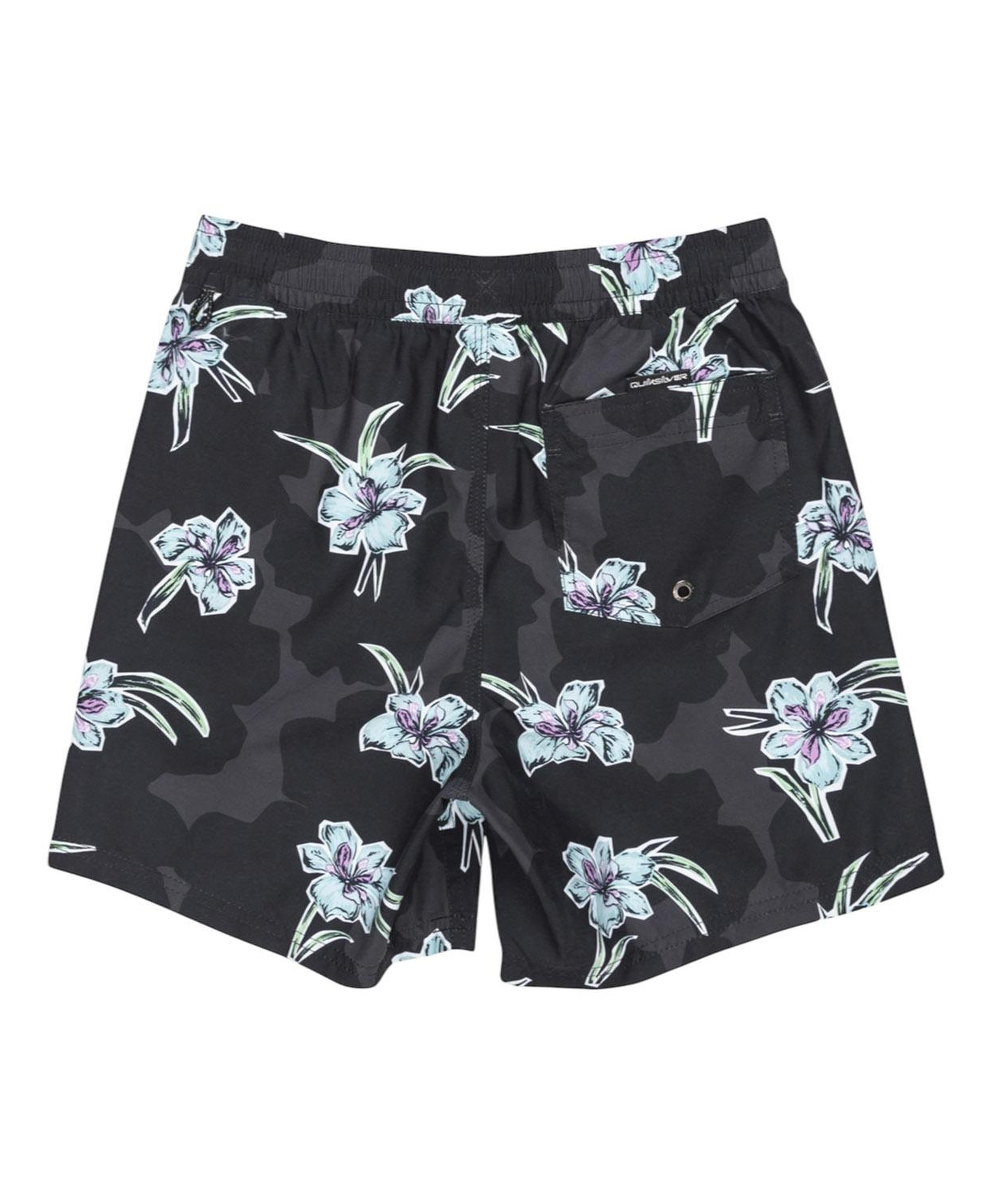 Quiksilver Everyday Straight Volley Erkek Çocuk Siyah Volley Short
