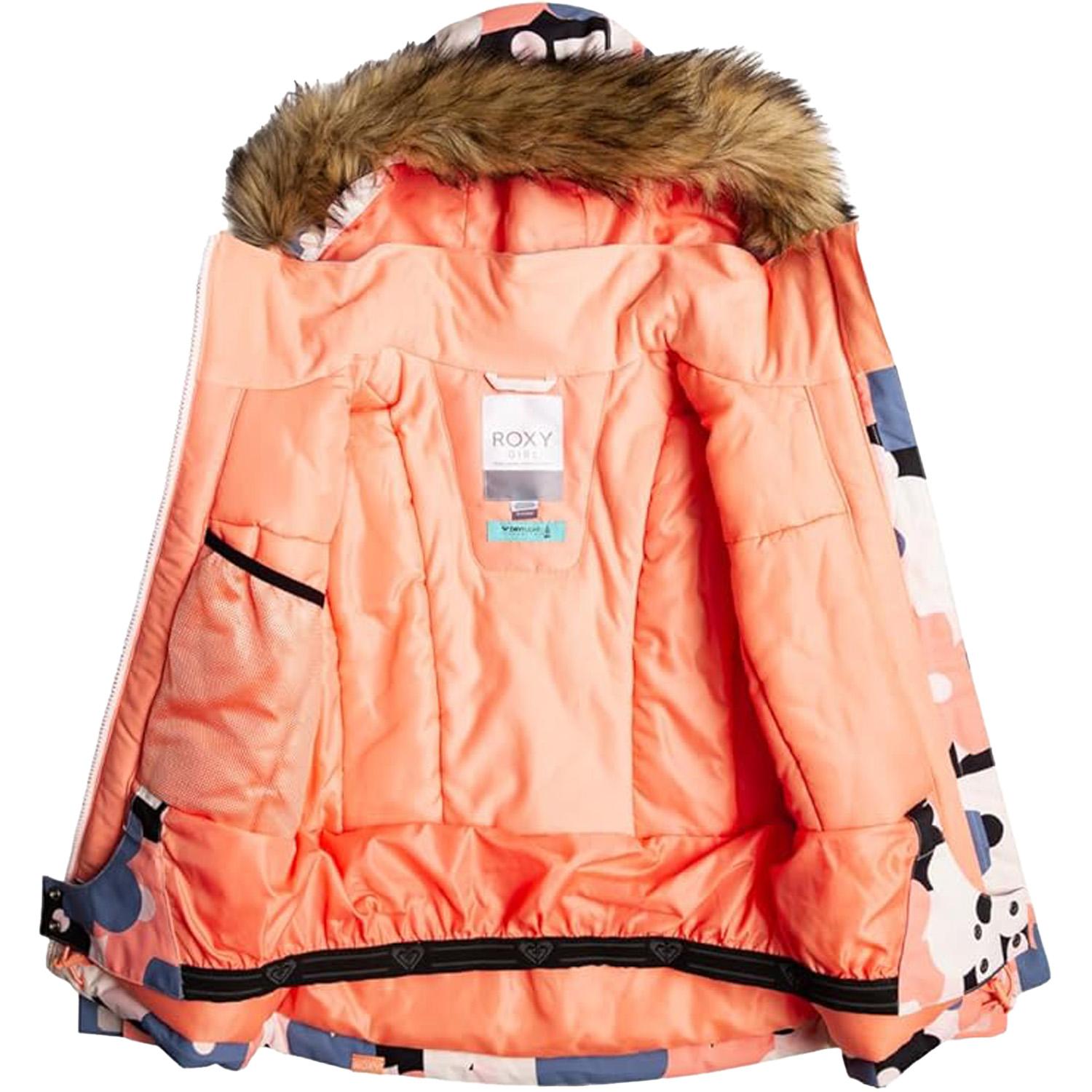 Roxy Pie Kız Çocuk Sarı Snowboard Ceketi