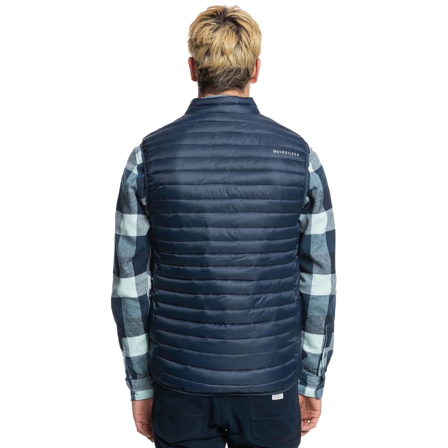 Quiksilver Scalysleeveless Erkek Mavi Yelek
