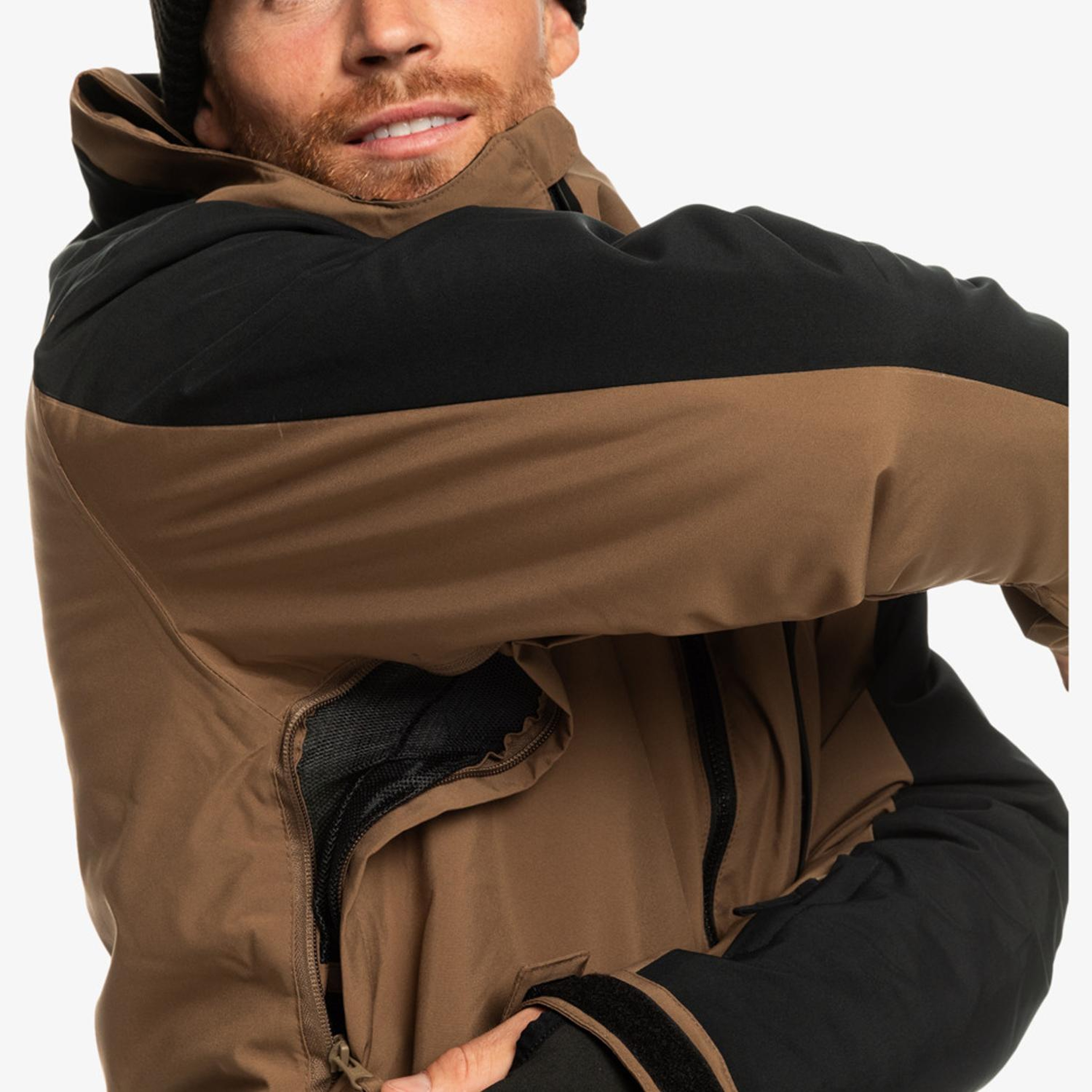 Quiksilver Mission Block Erkek Snowboard Ceketi