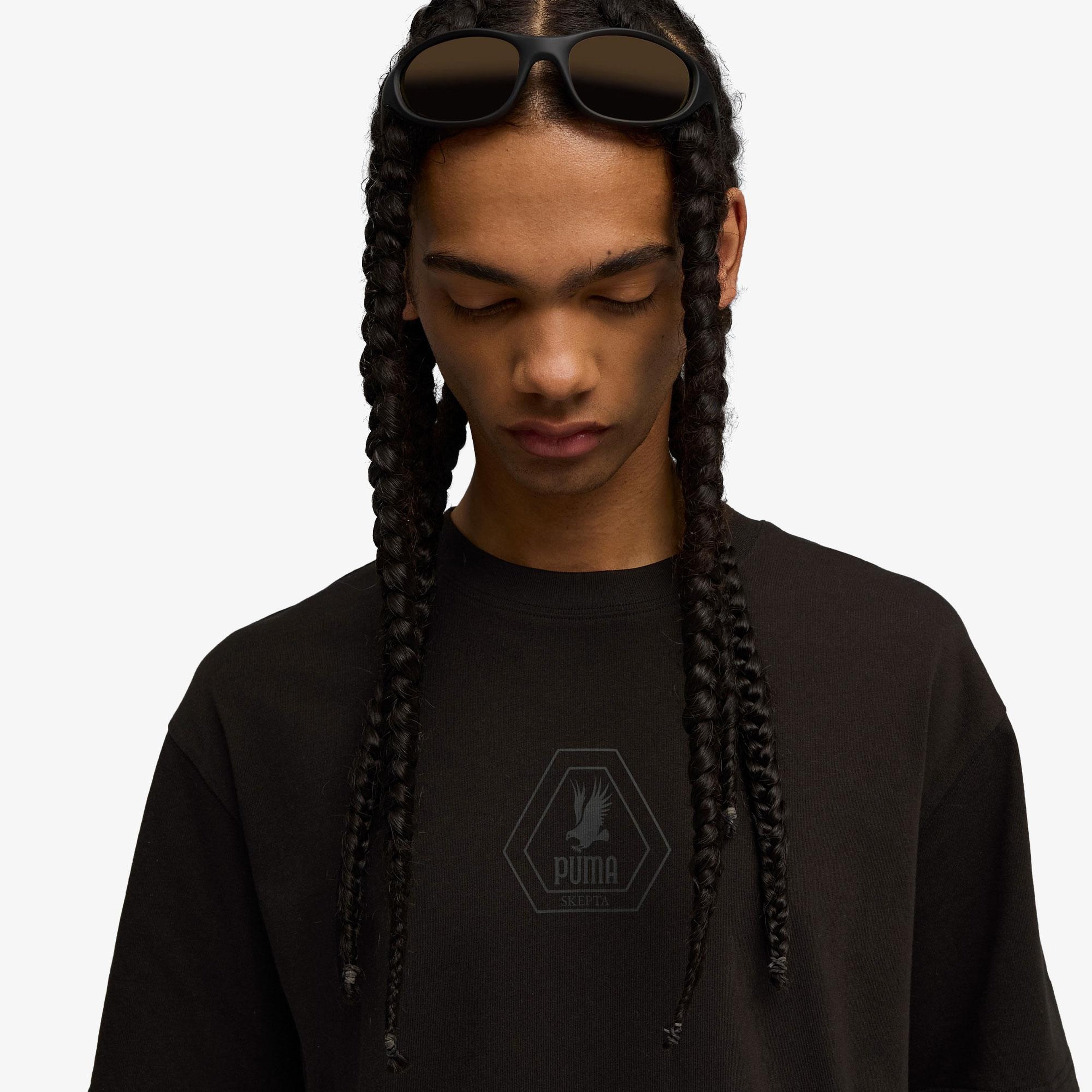 Puma X Skepta Erkek Siyah T-Shirt