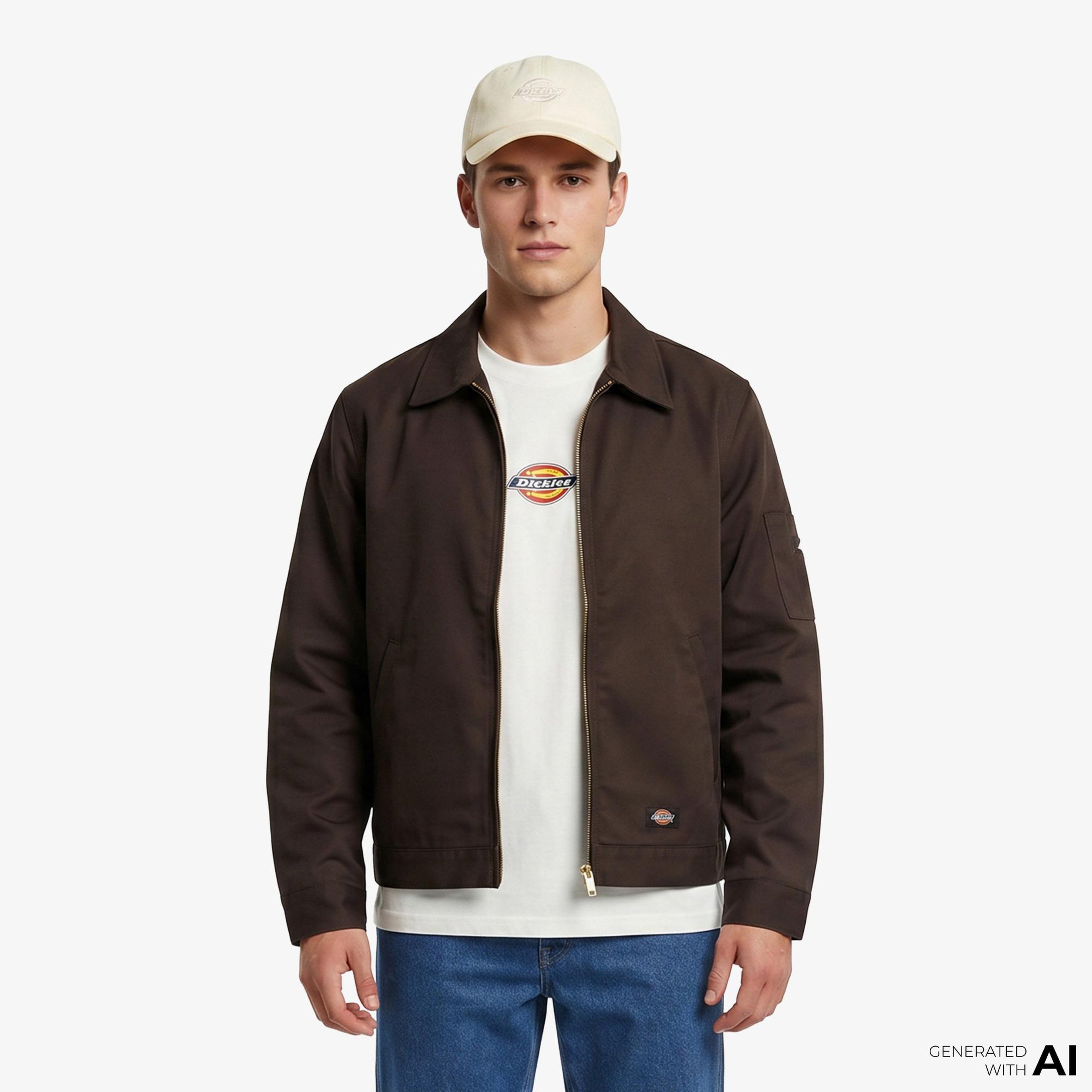 Dickies Unlined Eisenhower Erkek Kahverengi Ceket