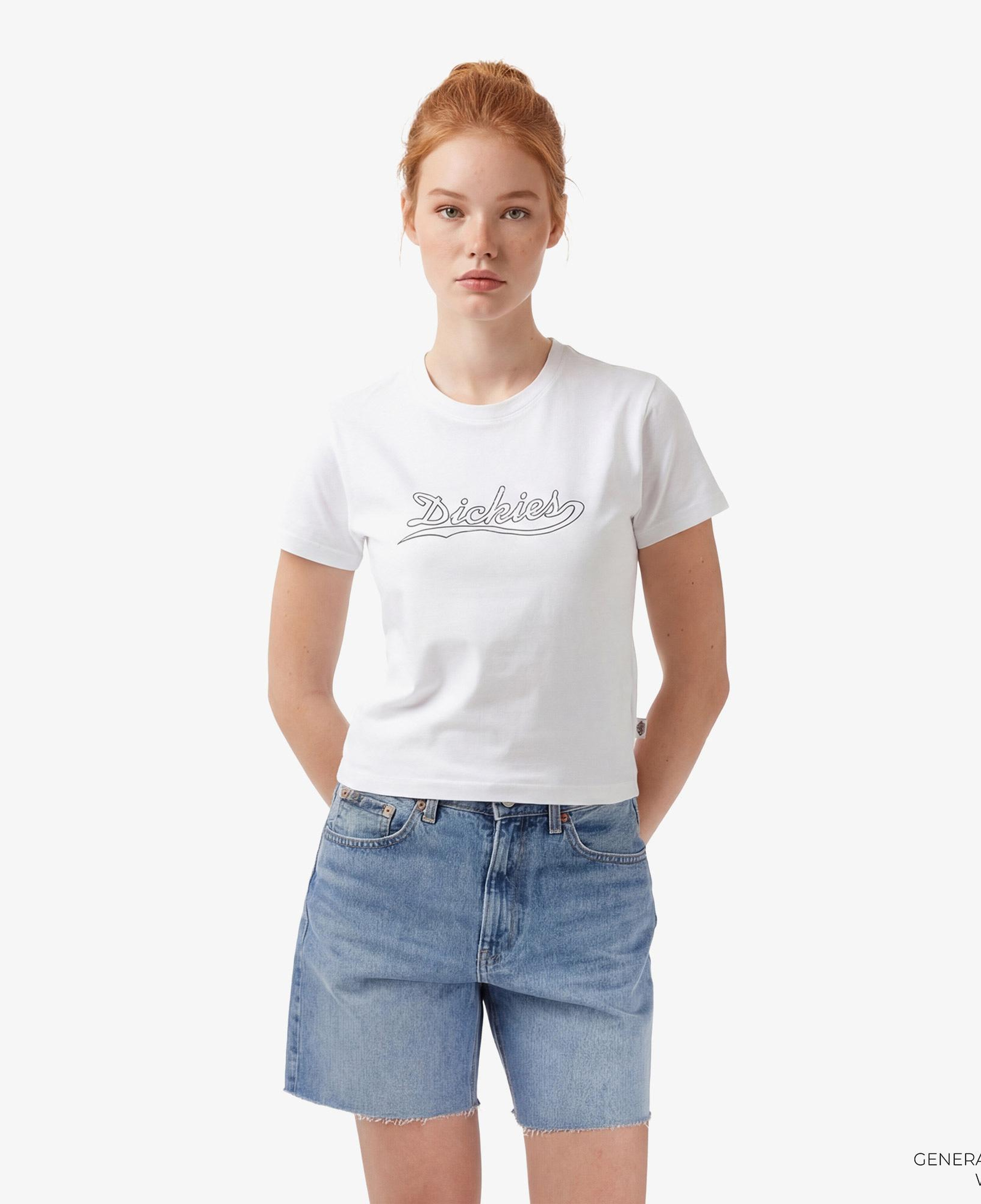 Dickies Loose Wave Kadın Beyaz T-Shirt