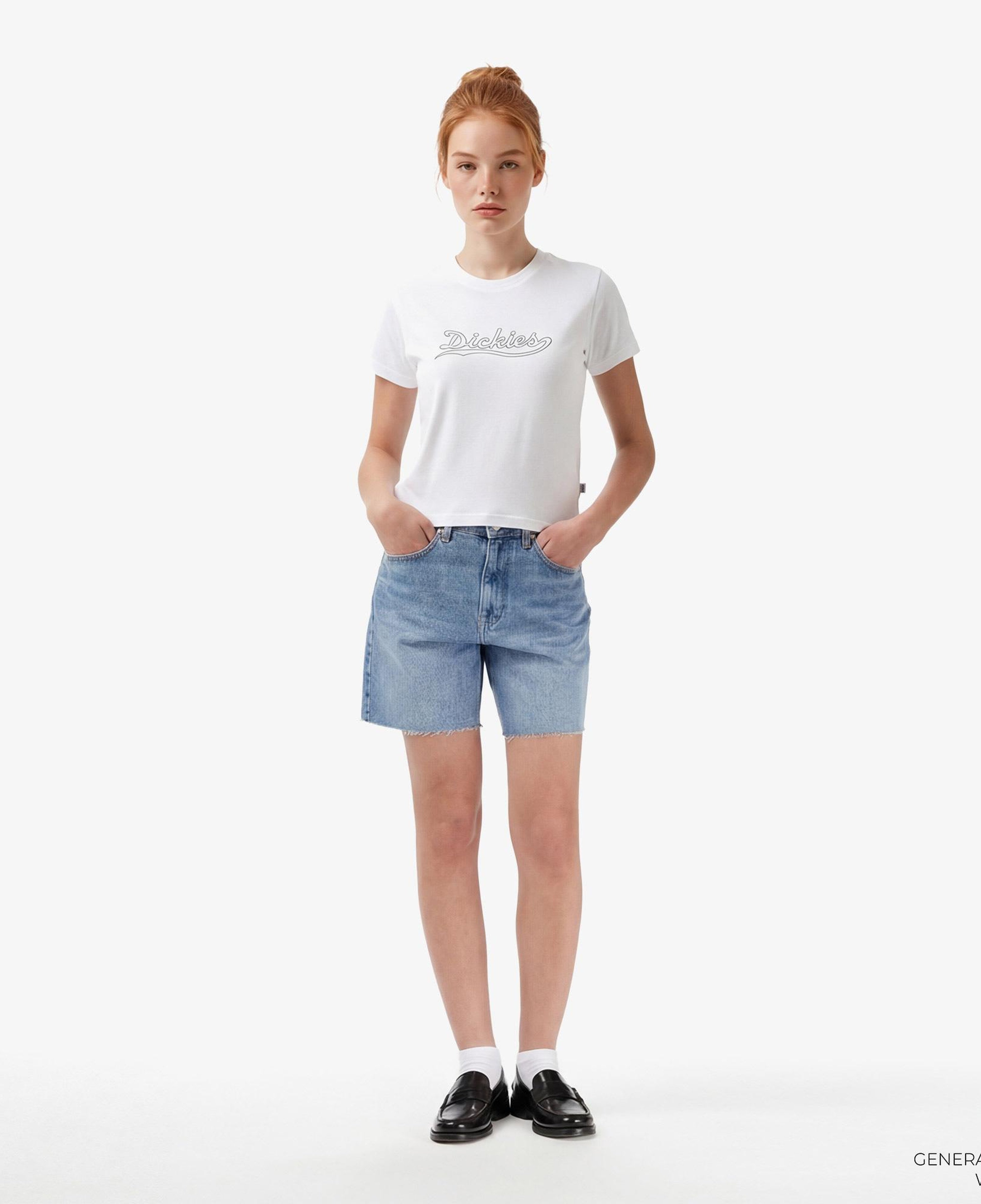 Dickies Loose Wave Kadın Beyaz T-Shirt