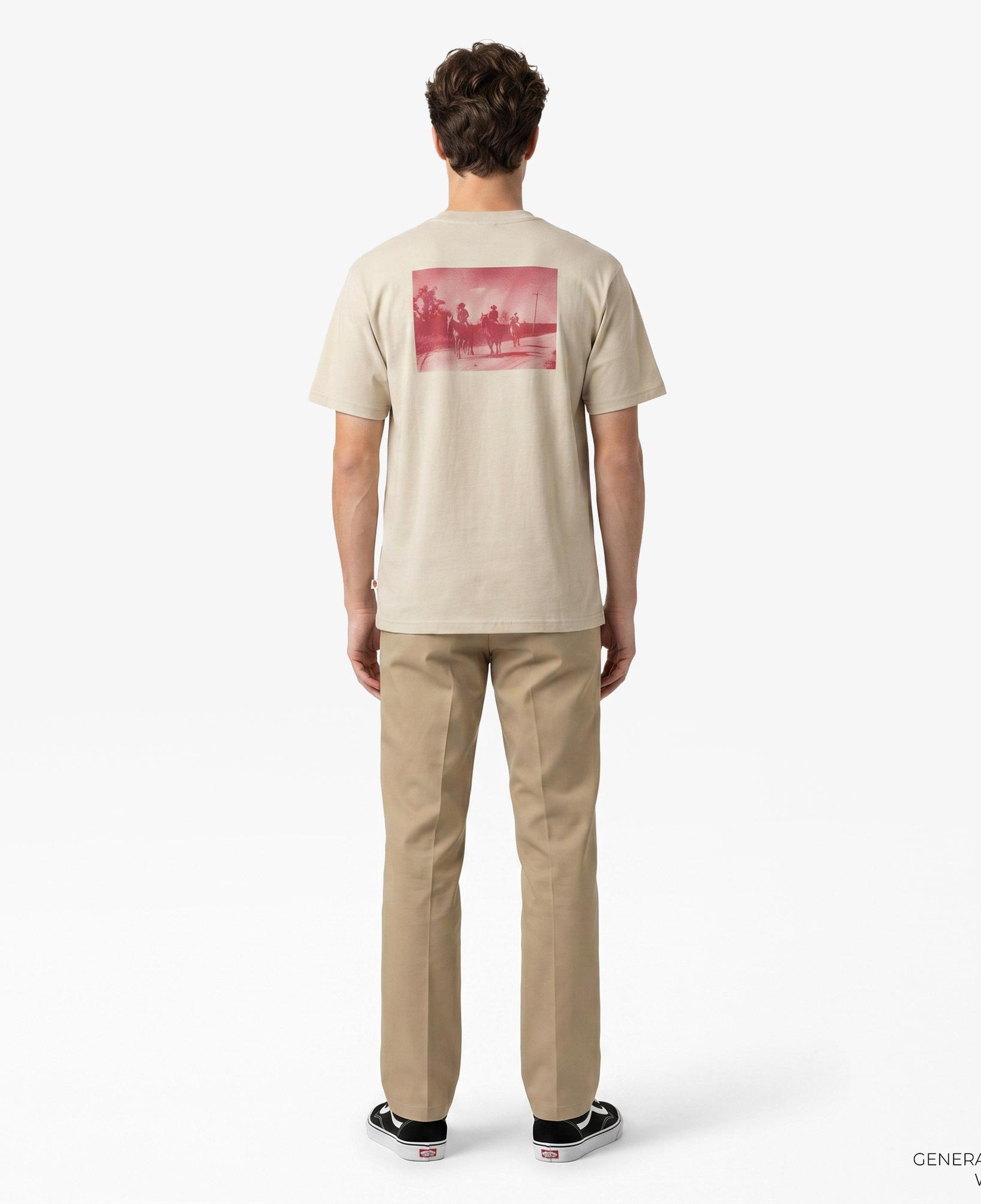 Dickies Millville Erkek Bej T-Shirt