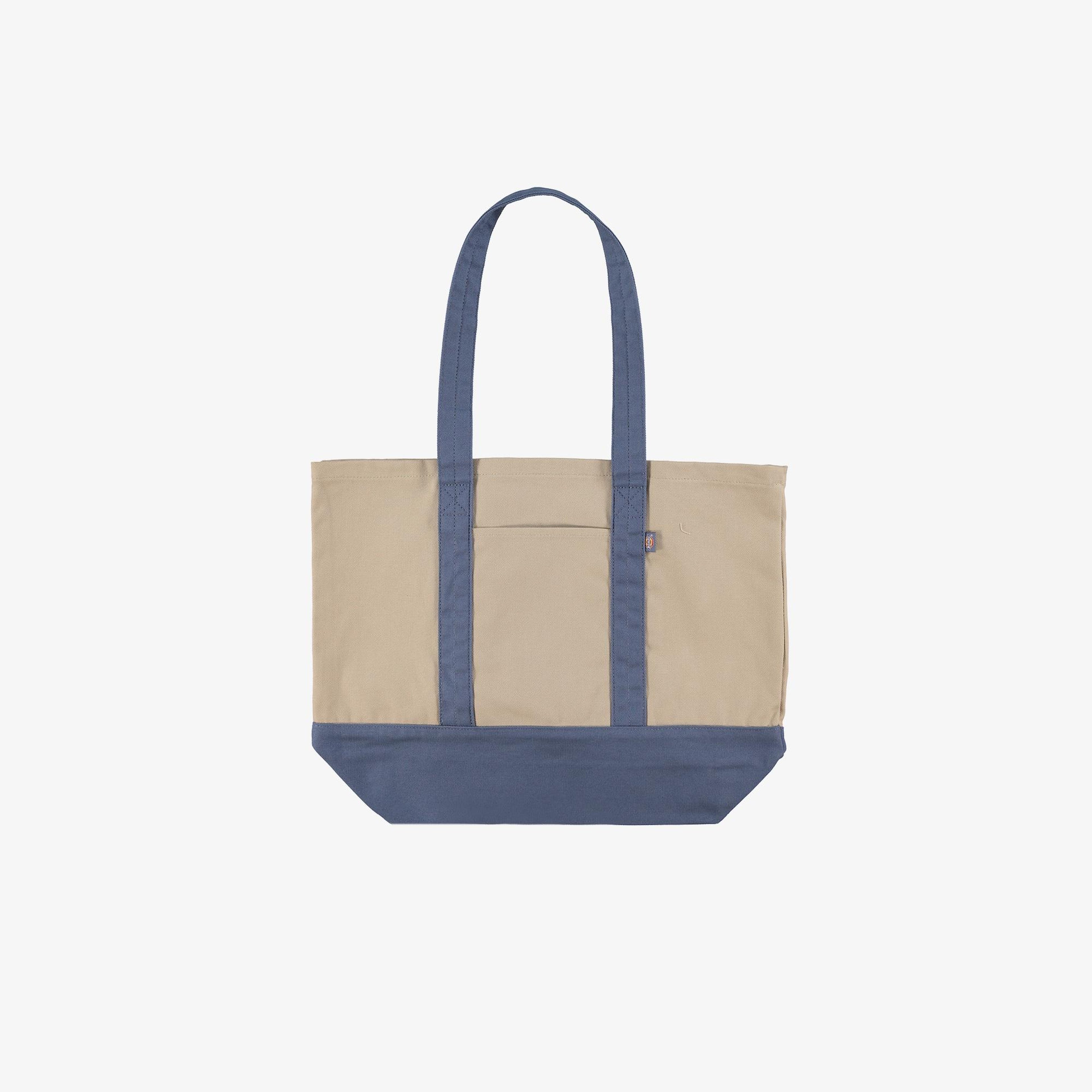 Dickies Logo Canvas Tote Unisex Bej Çanta