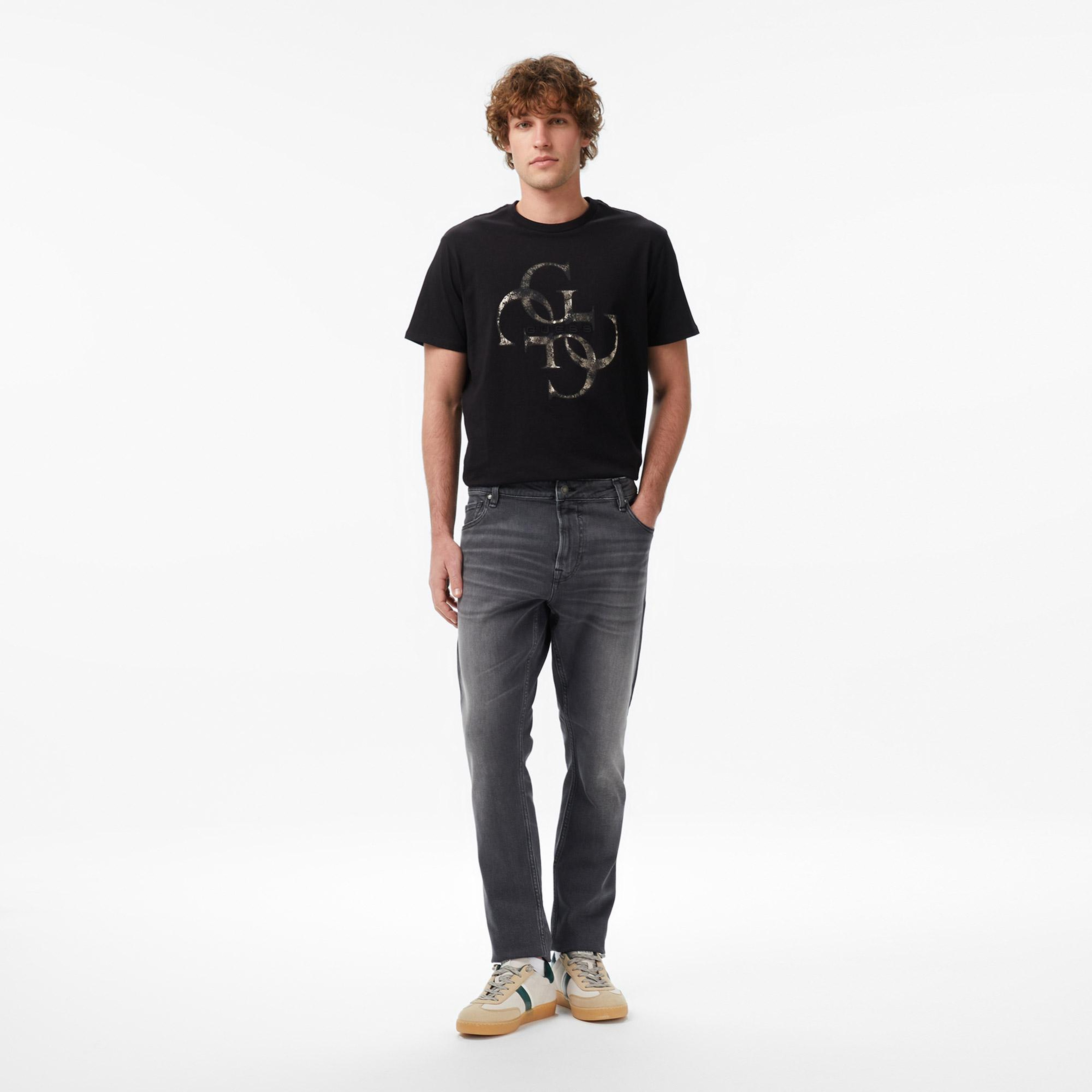 Guess Miami Skinny Erkek Gri Pantolon
