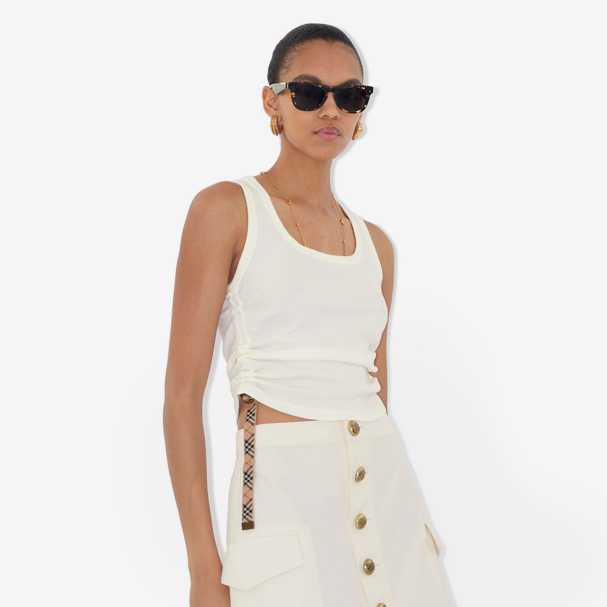 Burberry Festival Tank Kadın Siyah T-Shirt