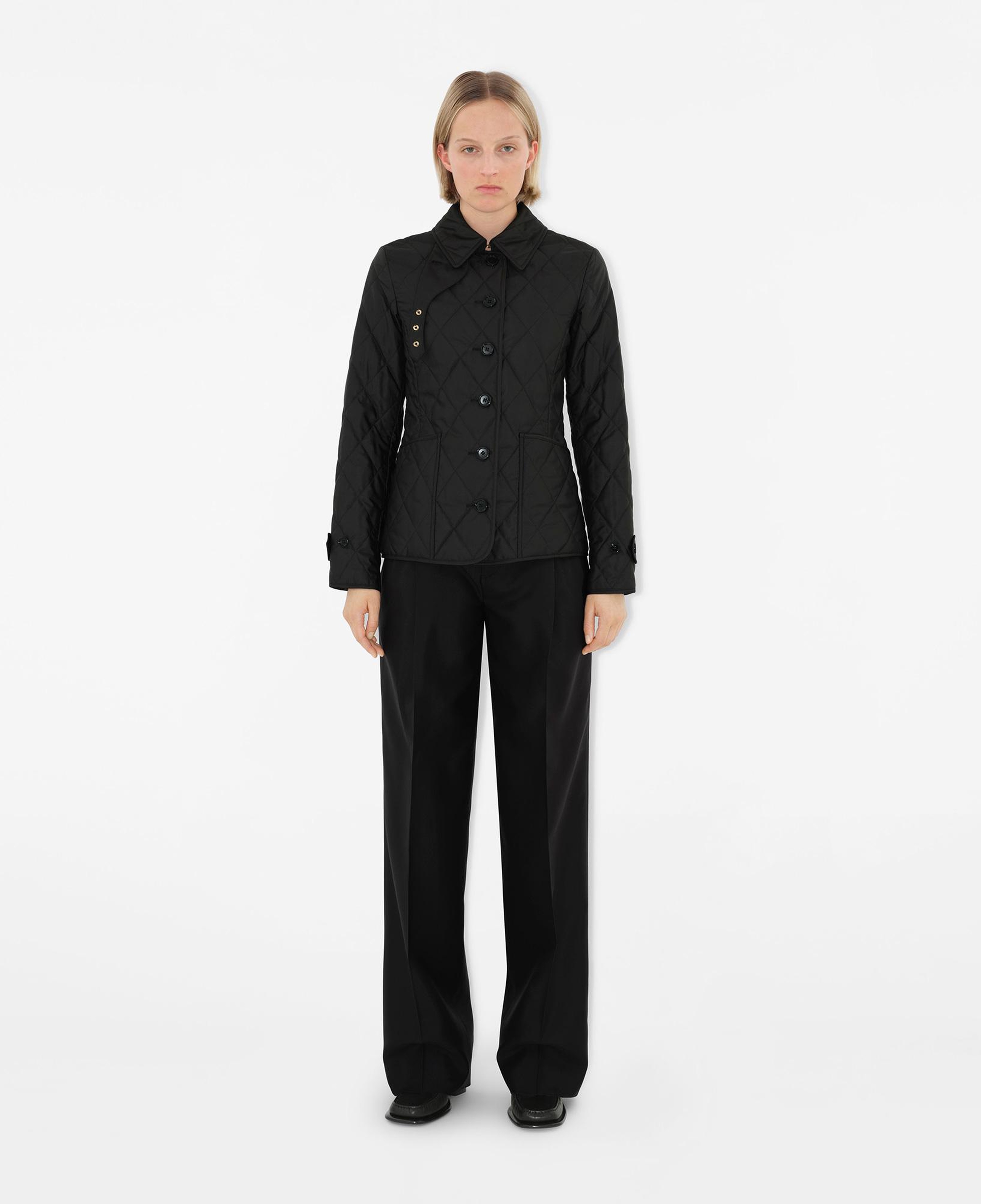 Burberry Fernleigh Kadın Siyah Mont