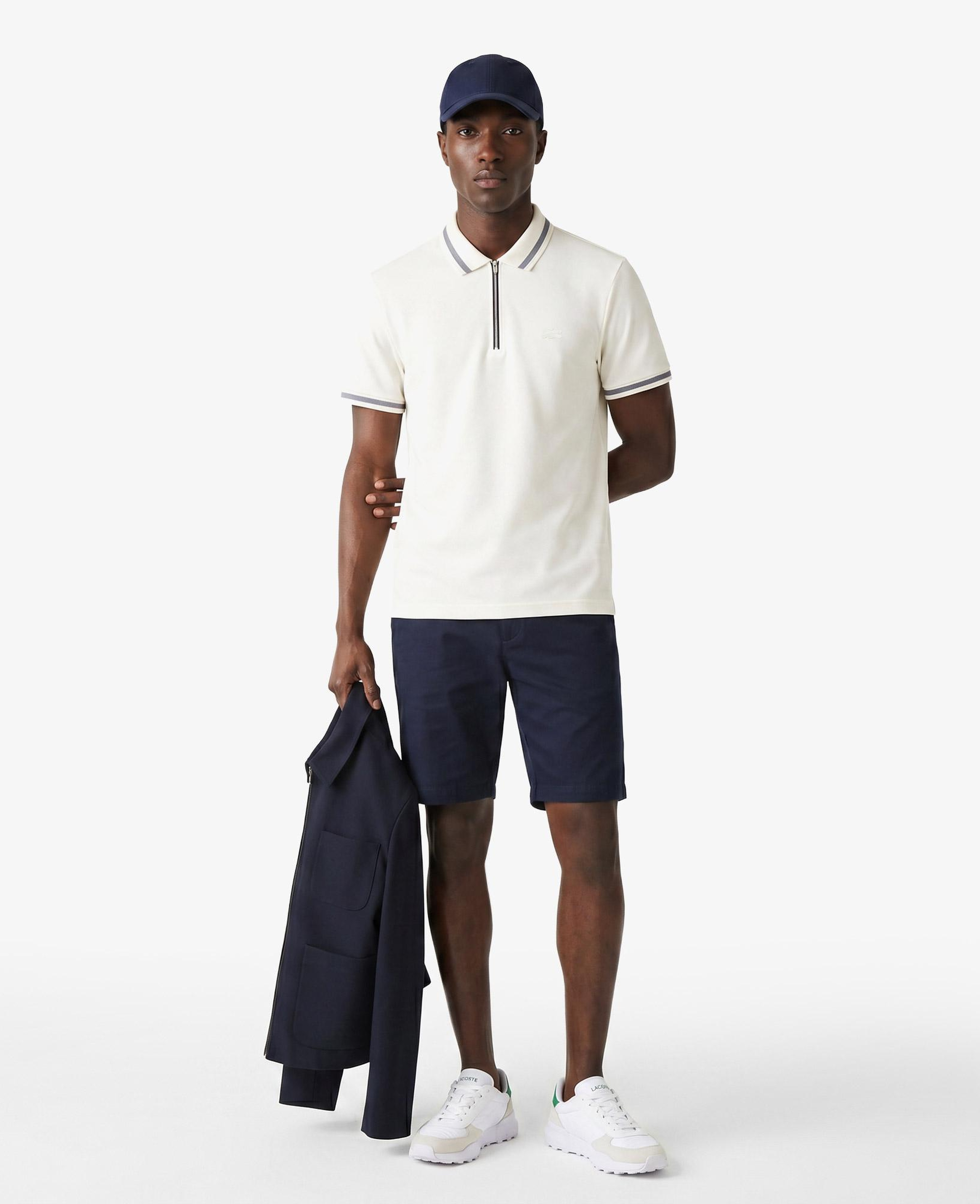 Erkek Regular Fit Beyaz Polo