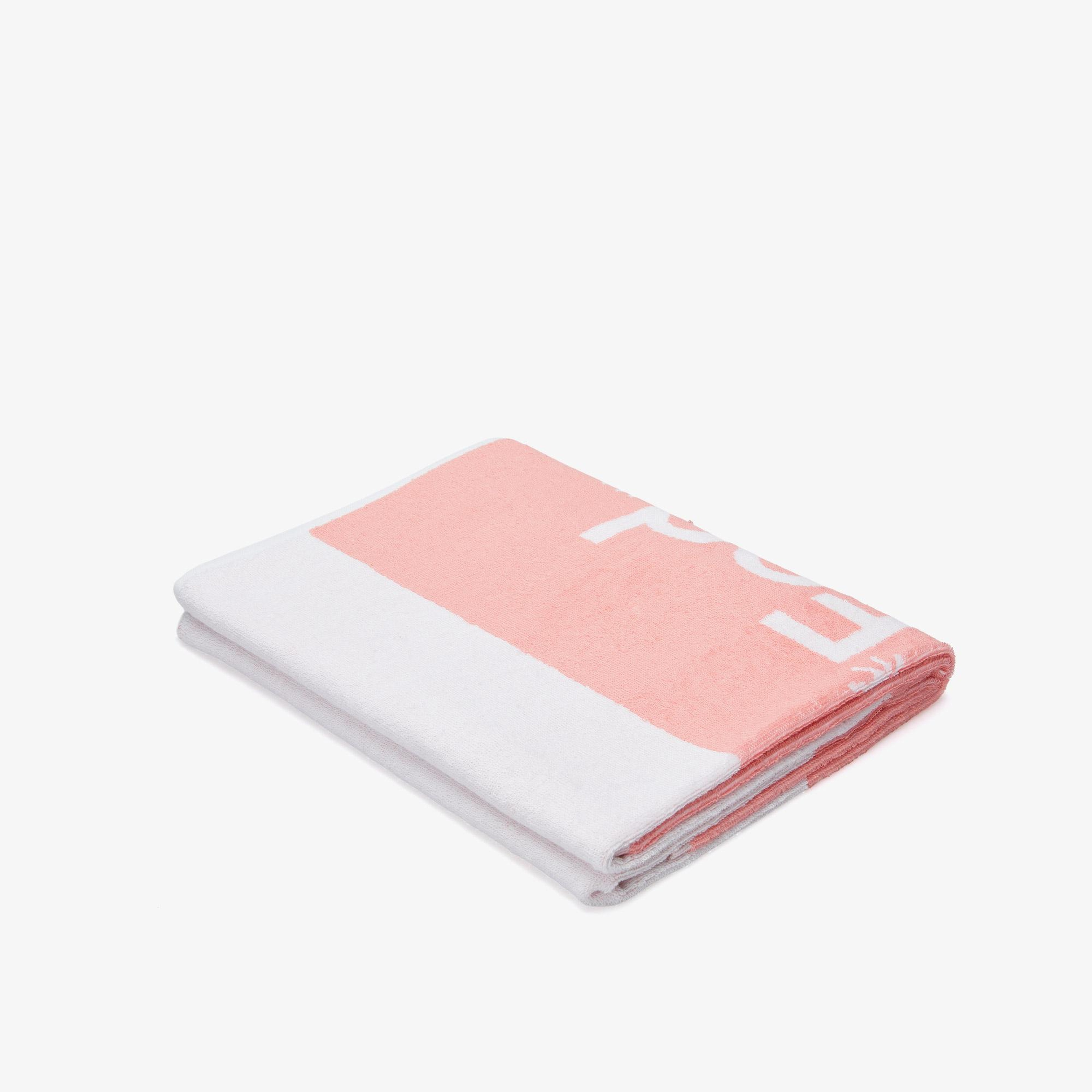 FashFed Unisex Pembe Plaj Havlusu
