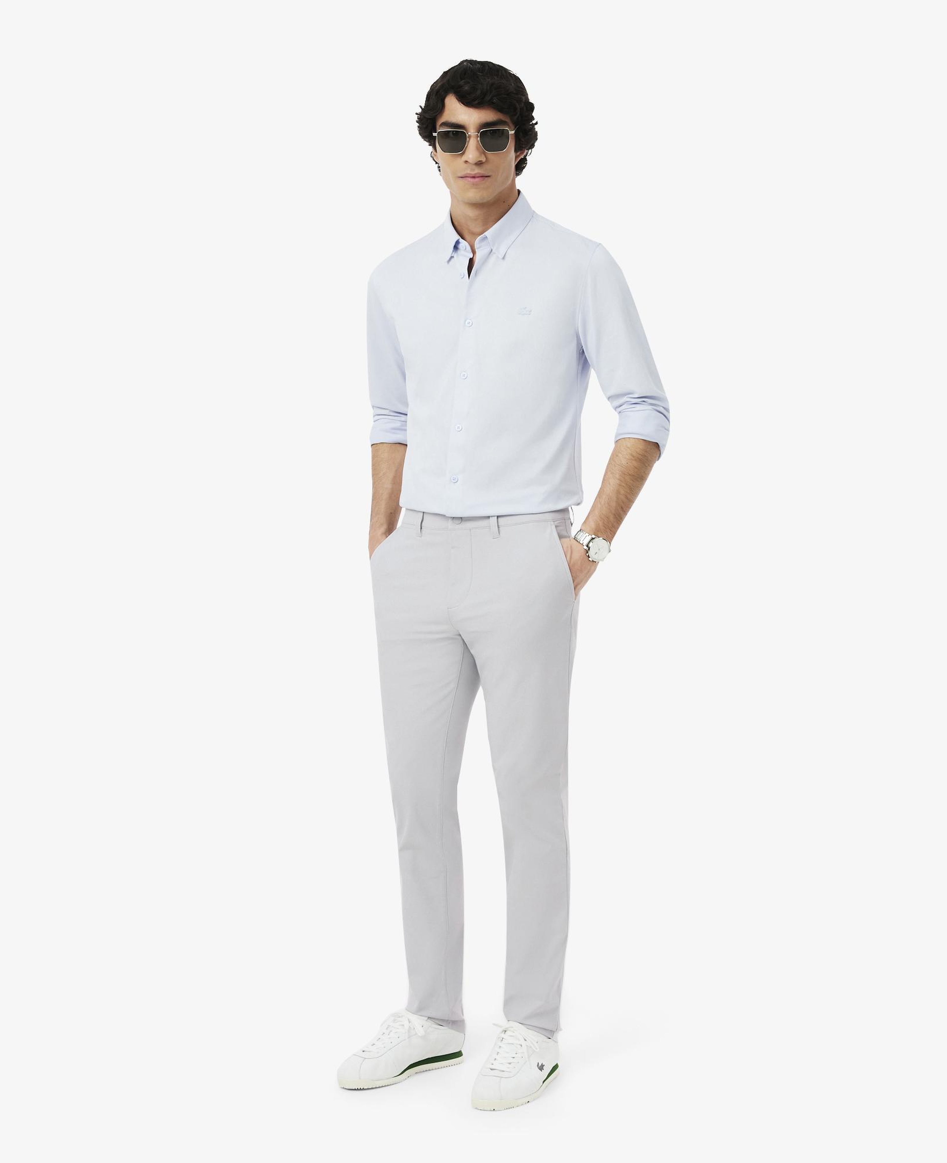 Erkek Slim Fit Gri Pantolon