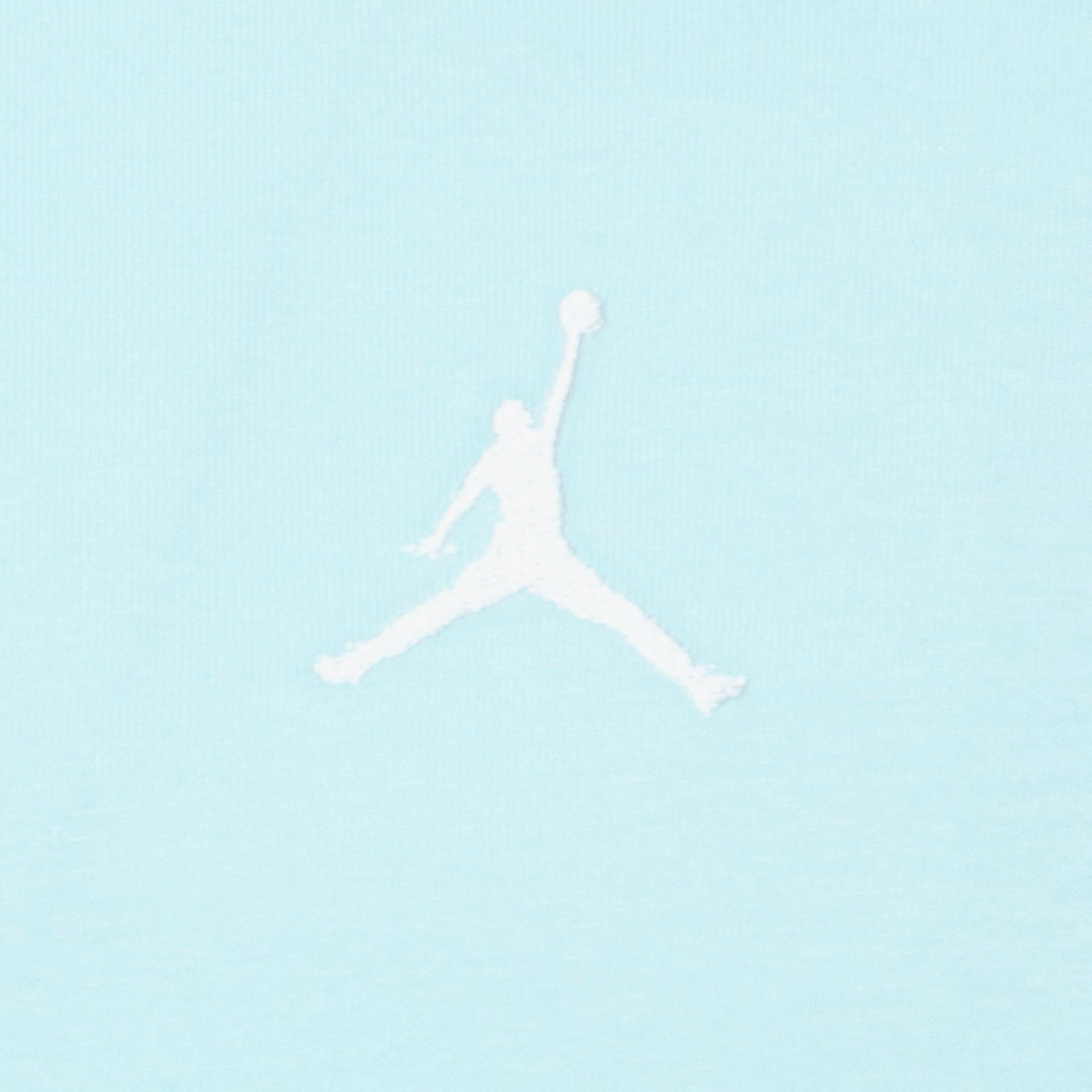 Jordan MJ Brooklyn Essentials Çocuk Mavi Kısa Kol T-Shirt