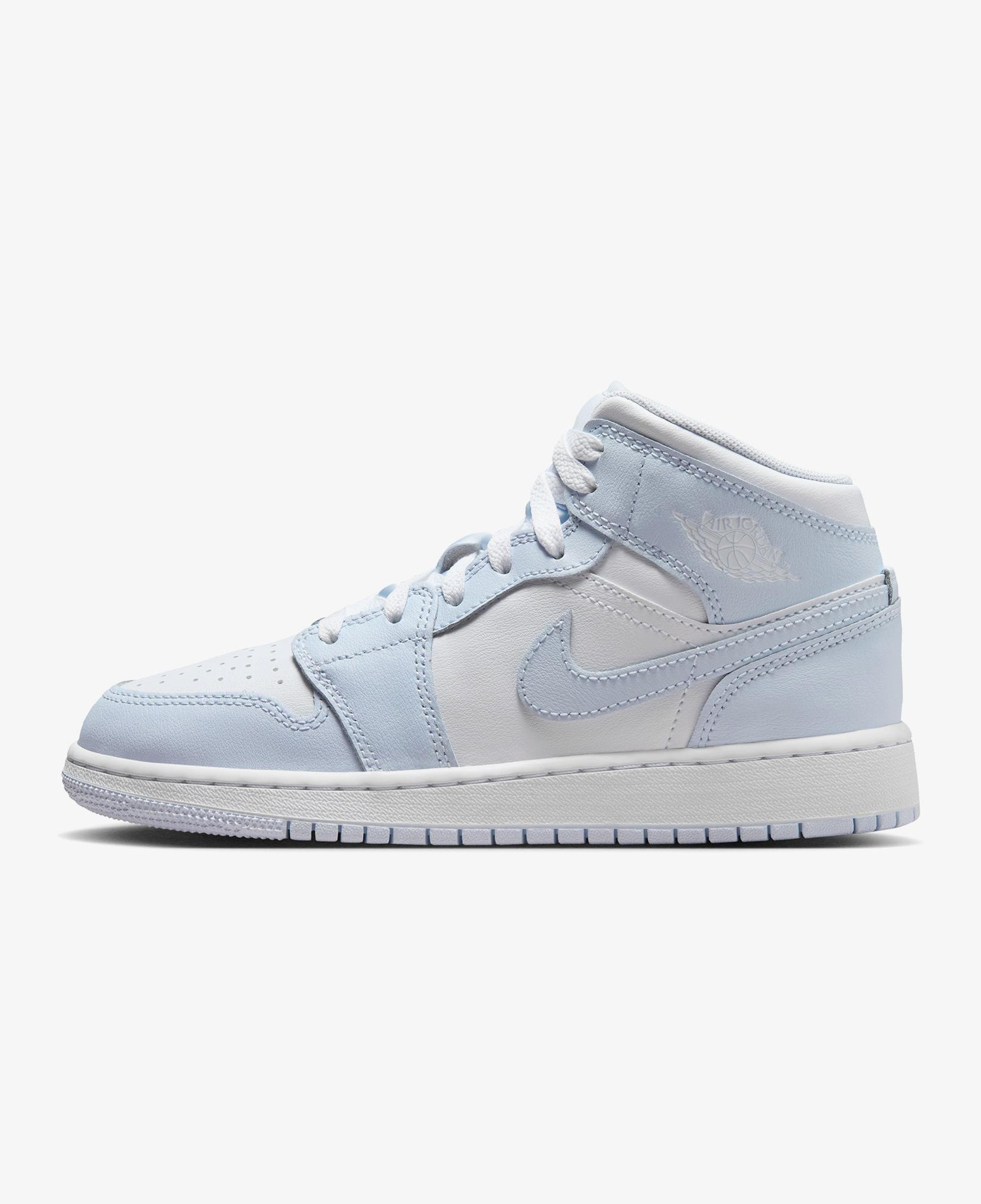 Jordan Air 1 Mid Genç Mavi Spor Ayakkabı