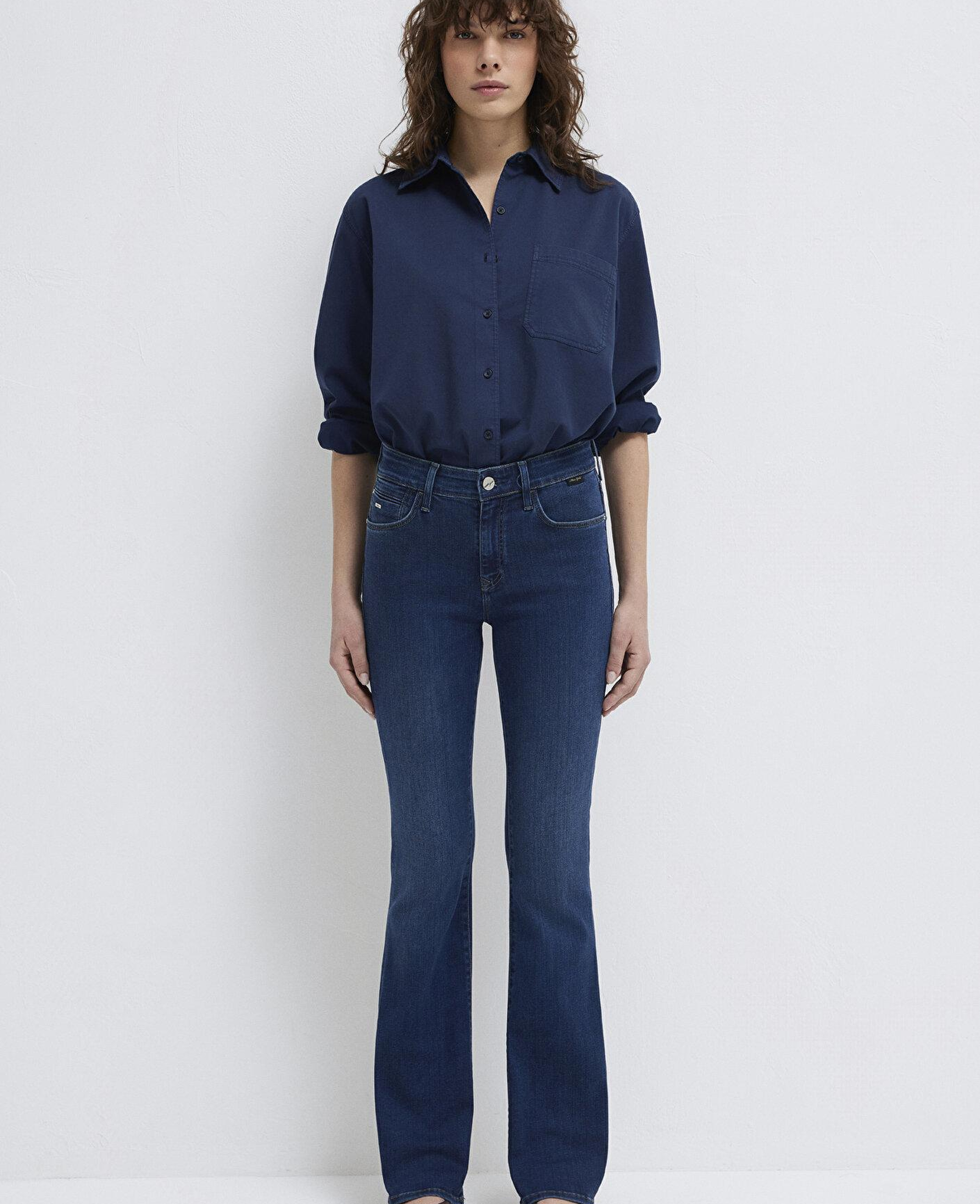 Mavi Molly Gold Klasik Koyu Mavi Jean Pantolon 1013684068