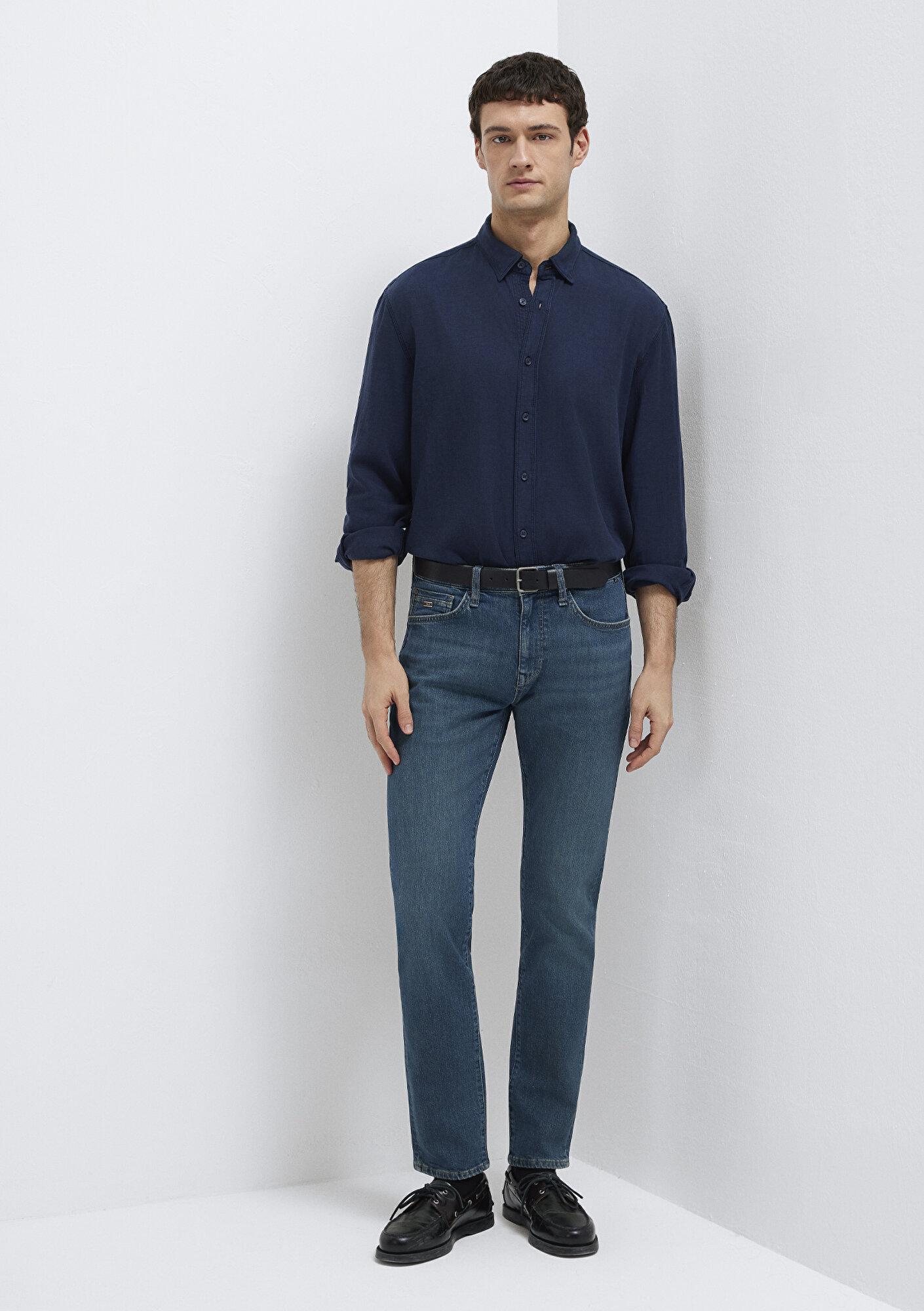 Mavi Marcus Mavi Pro Koyu Indigo Mavisi Jean Pantolon 00351A1735