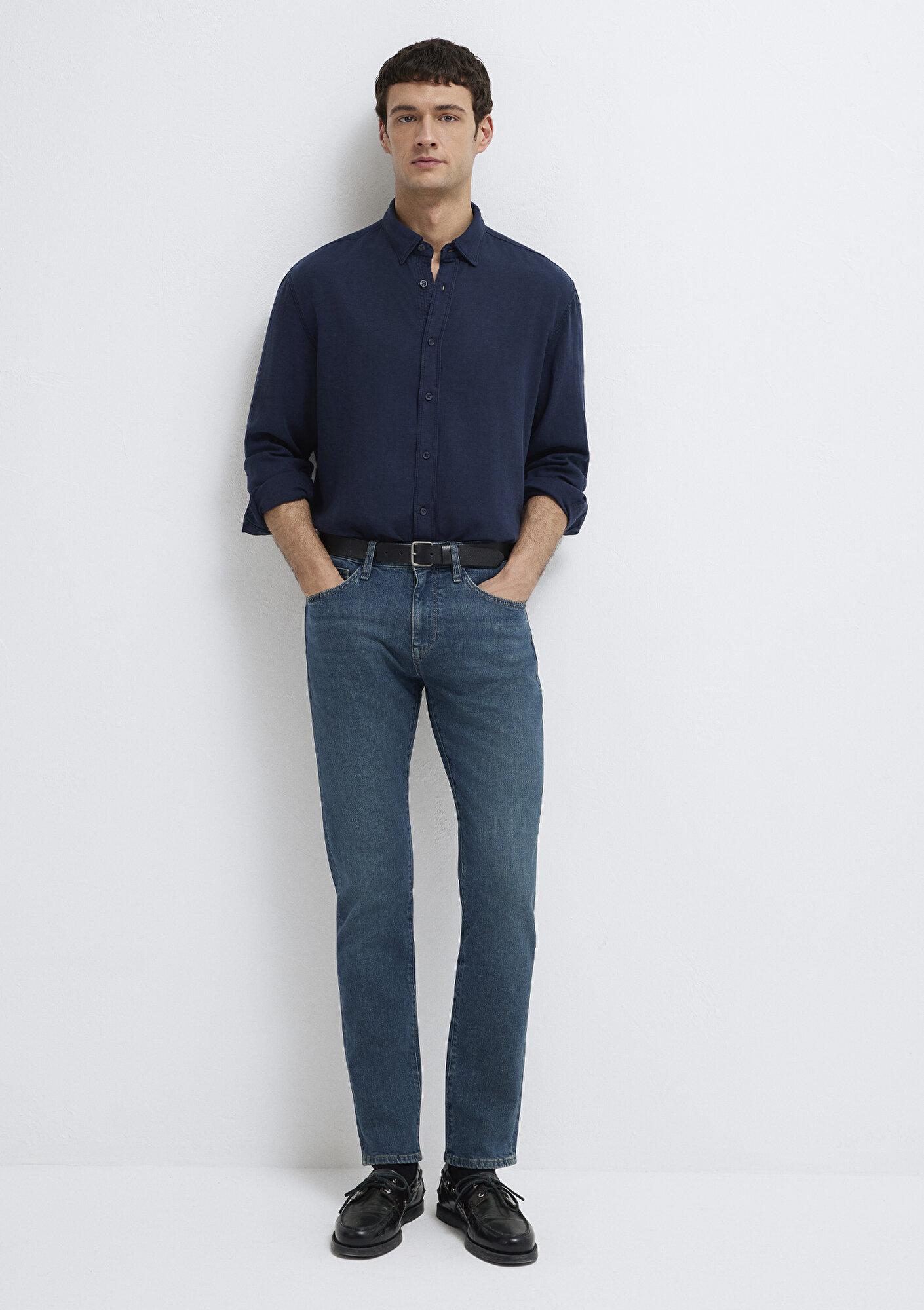 Mavi Marcus Mavi Pro Koyu Indigo Mavisi Jean Pantolon 00351A1735