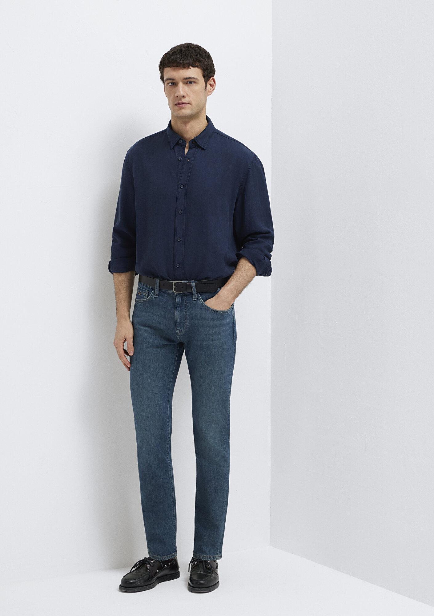 Mavi Marcus Mavi Pro Koyu Indigo Mavisi Jean Pantolon 00351A1735