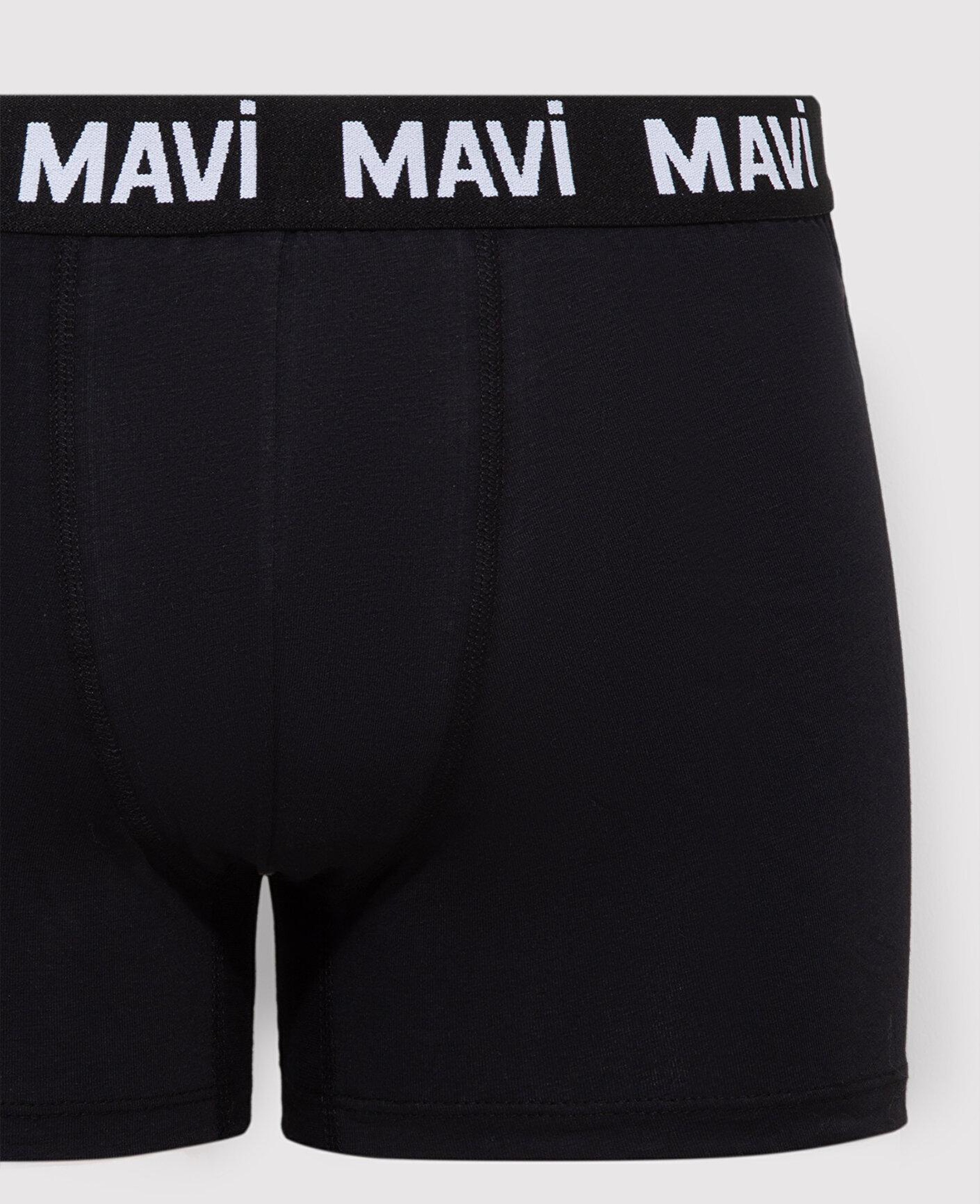 Mavi Siyah Basic Boxer 0911079-35495