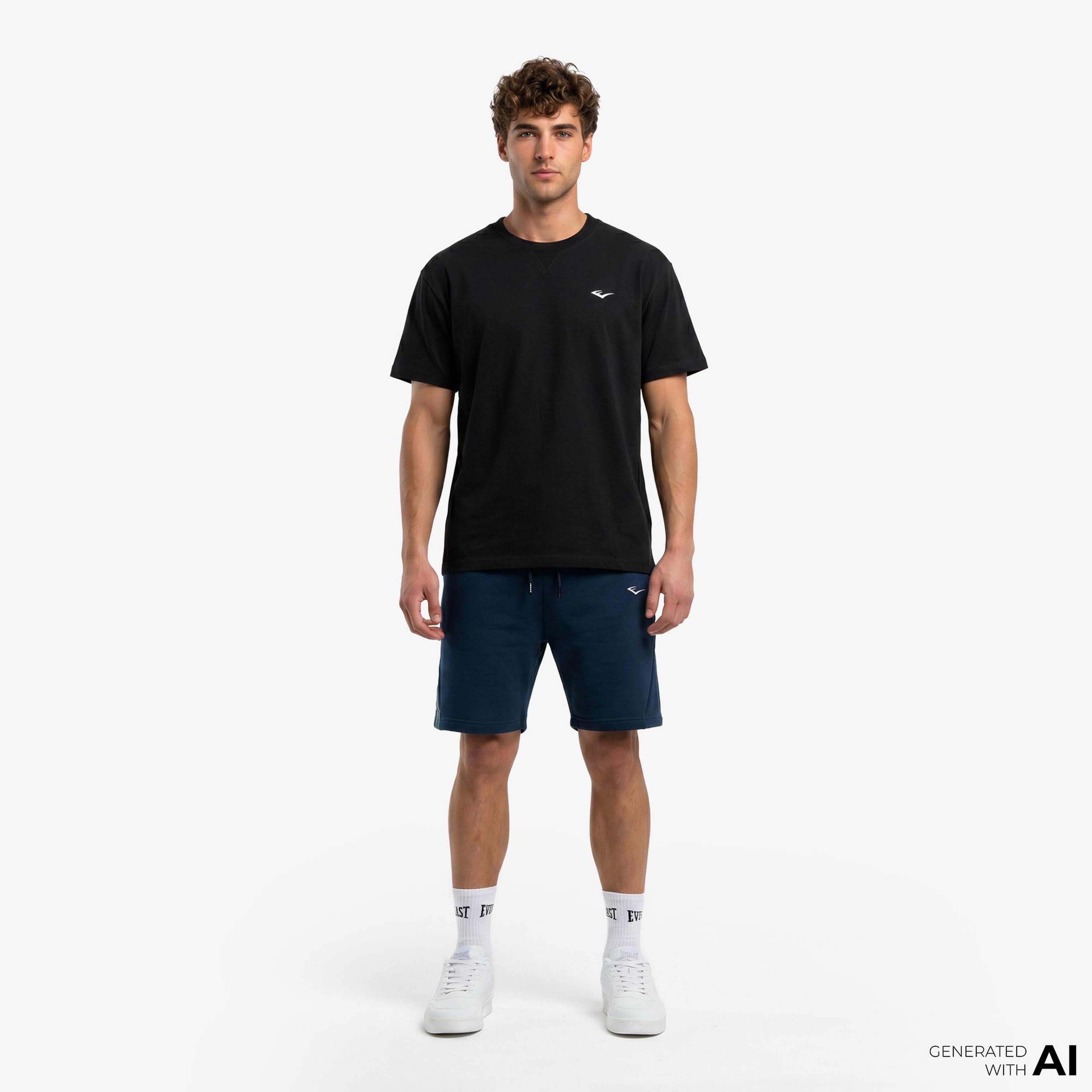 Everlast Classics Oversize Erkek Siyah T-Shirt