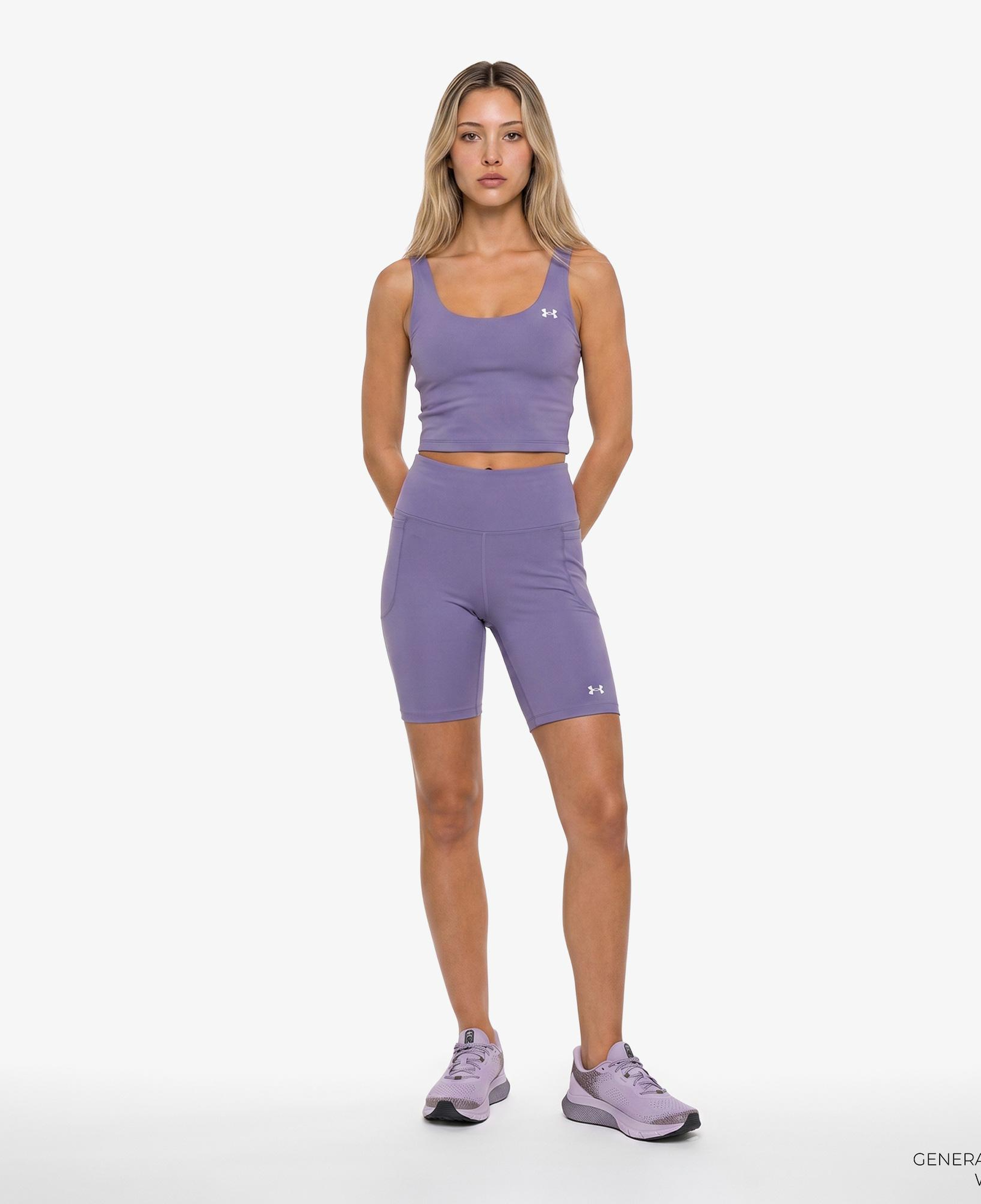 Under Armour Motion Bike Emea Kadın Mor Antrenman Taytı