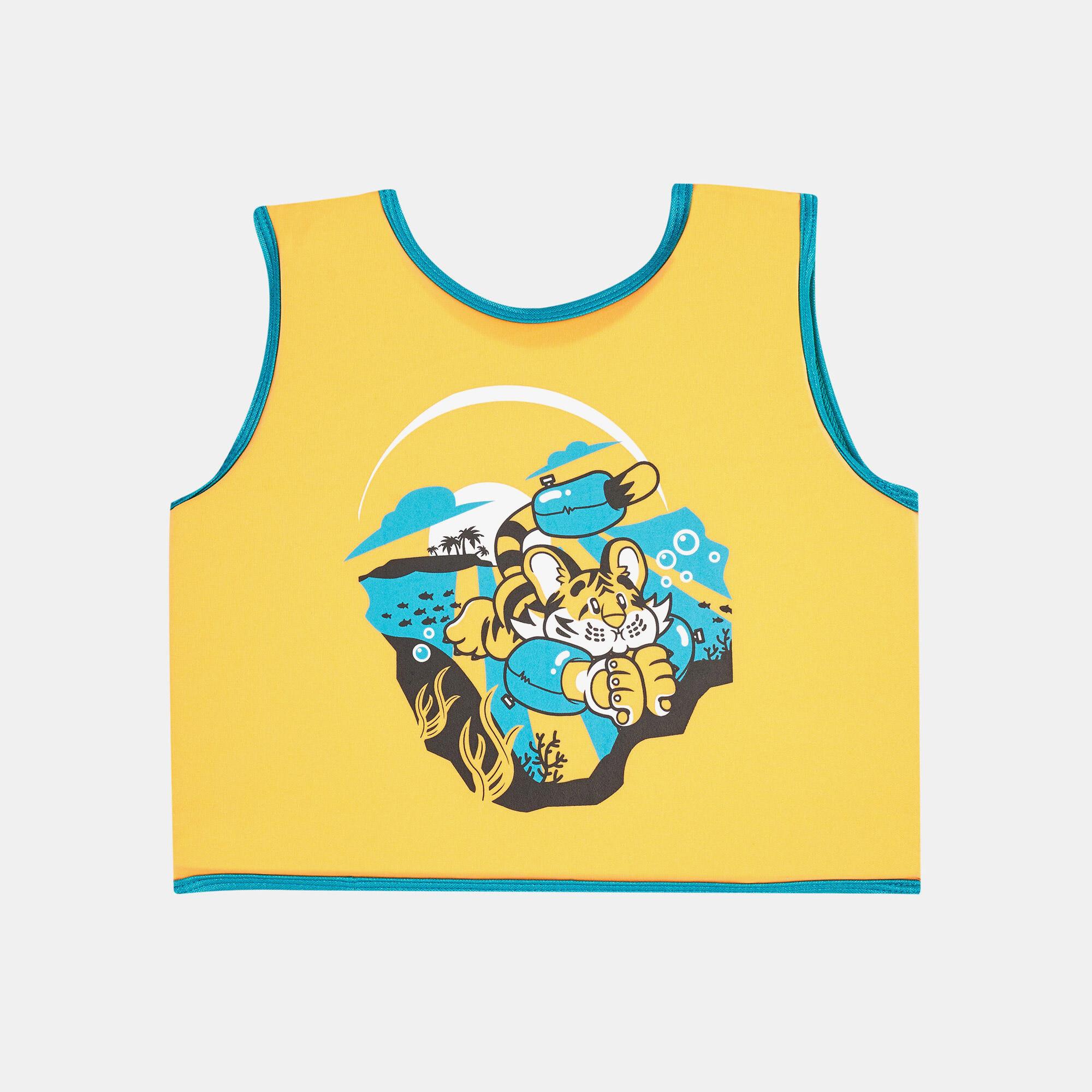 Speedo Printed Float Vest Batmaz Çocuk Sarı Can Yeleği