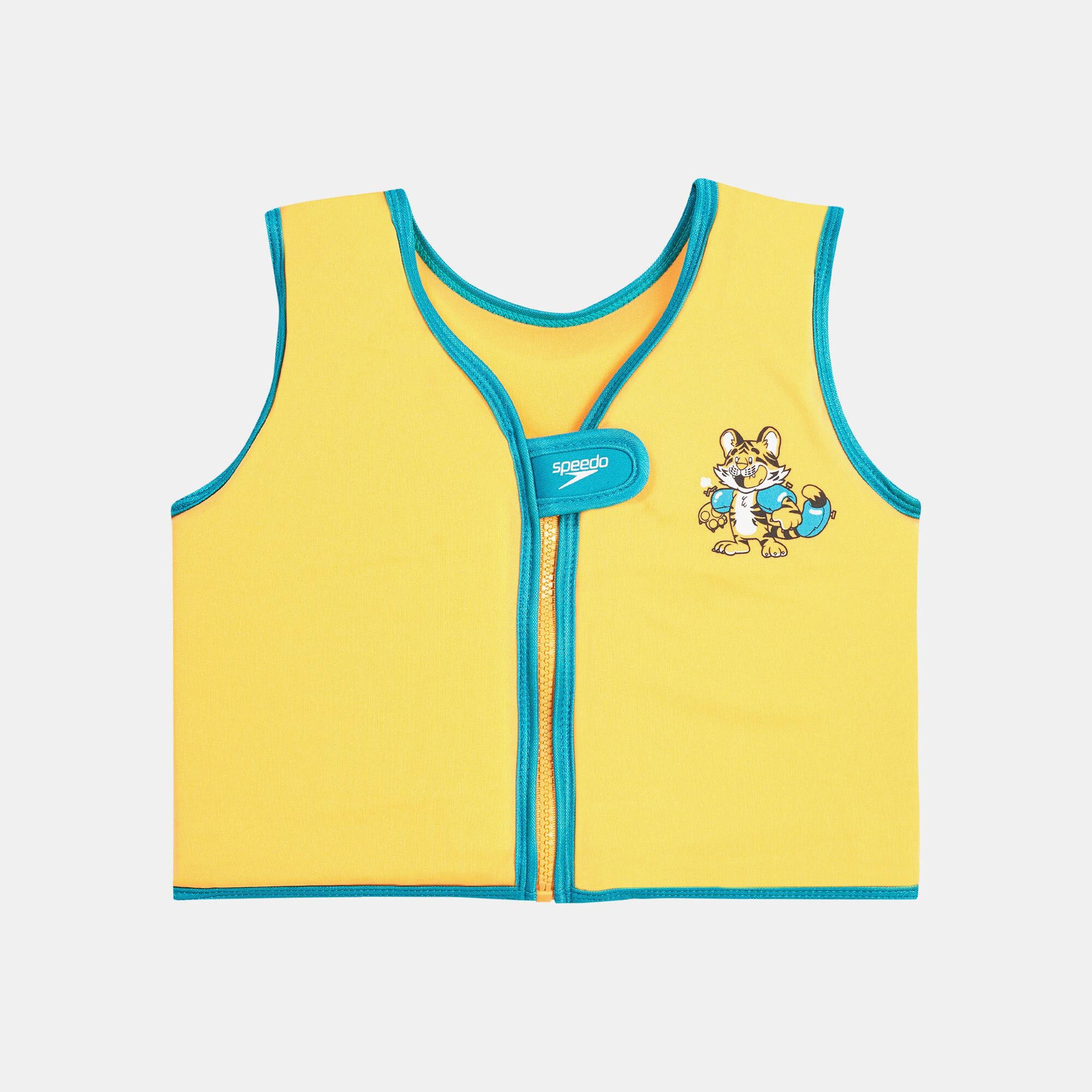 Speedo Printed Float Vest Batmaz Çocuk Sarı Can Yeleği
