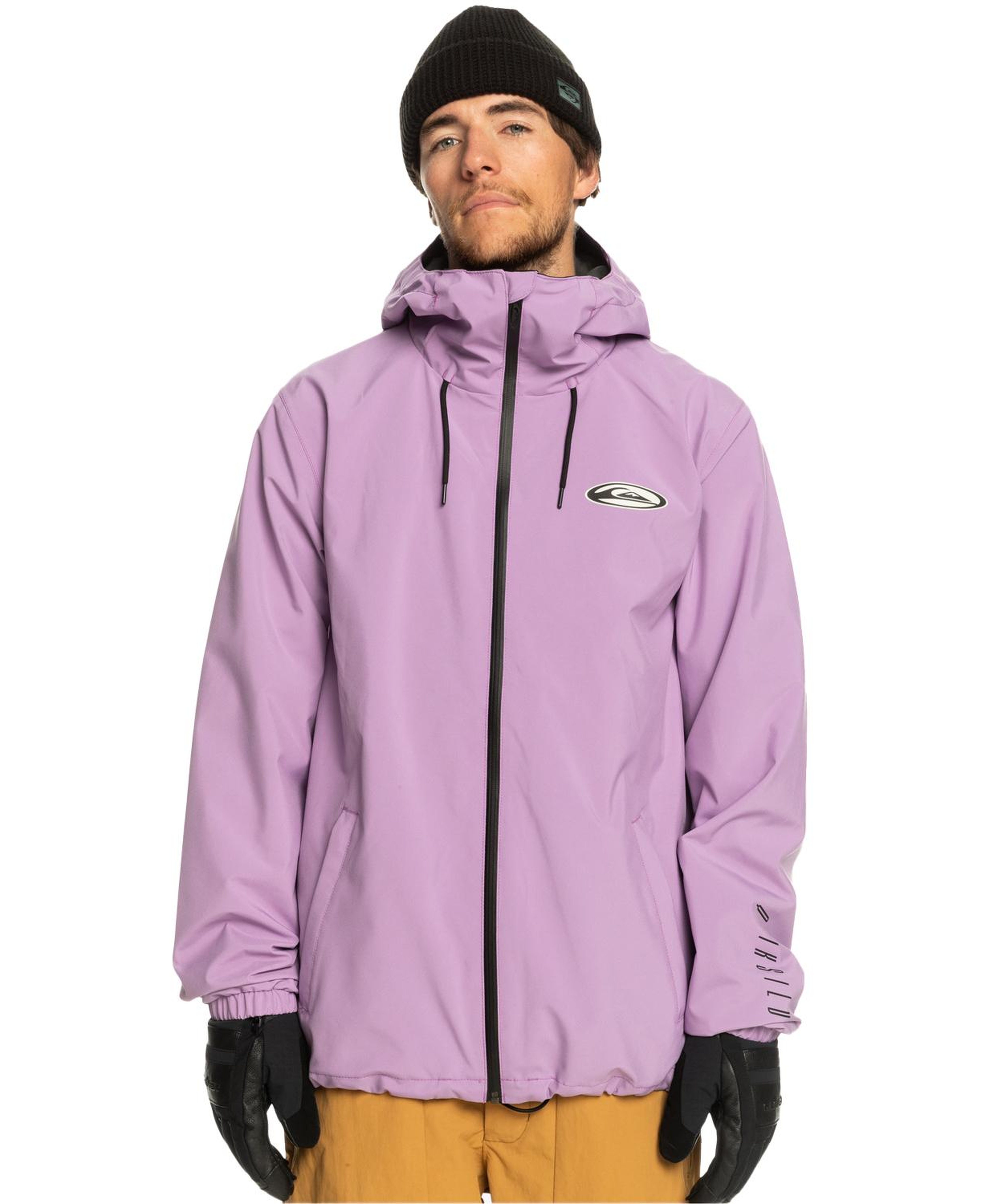Quiksilver High In The Hood Unisex Mor Snowboard Ceketi