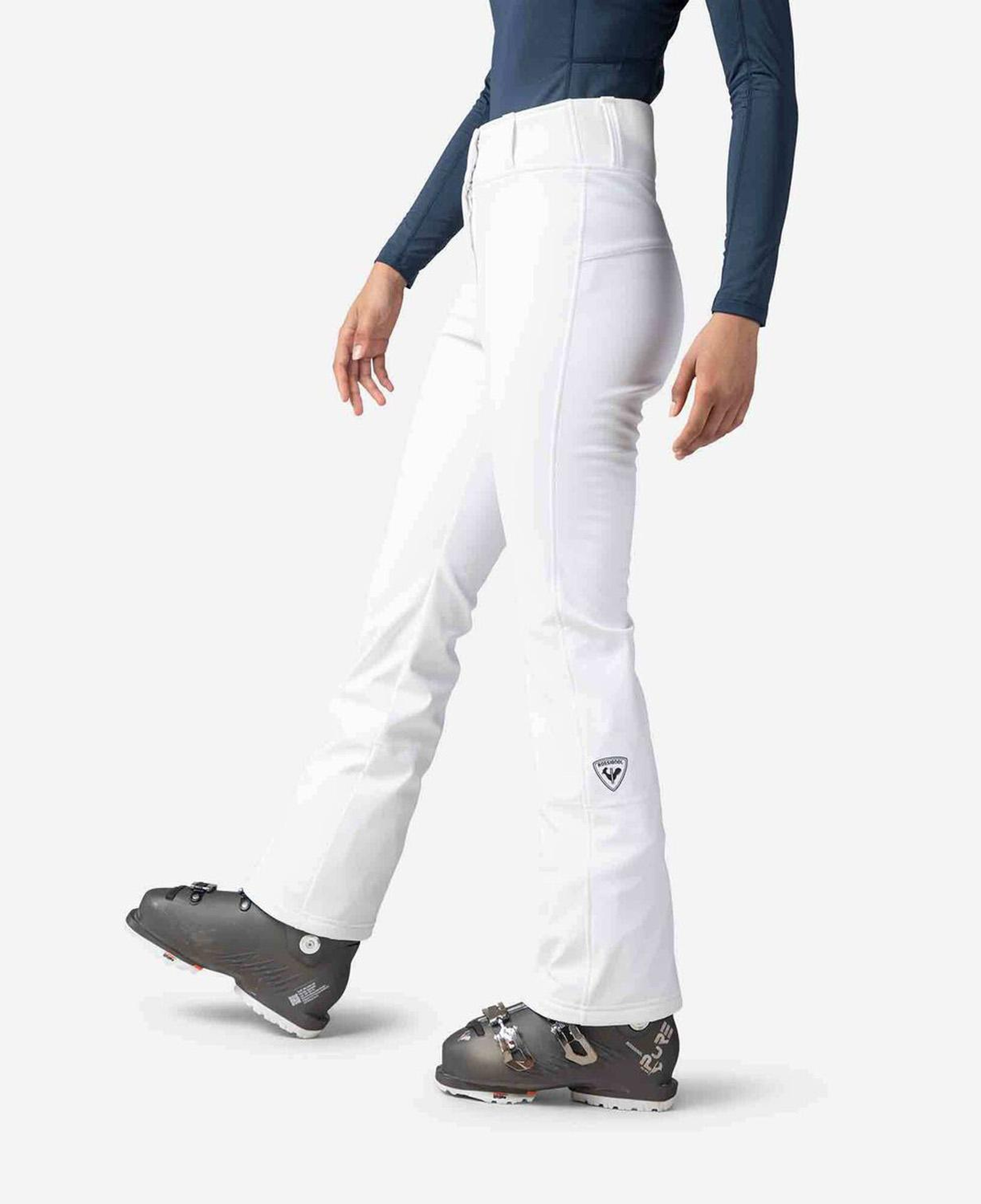 Rossignol Ski Softshell Pant Kadın Beyaz Kayak Pantolonu