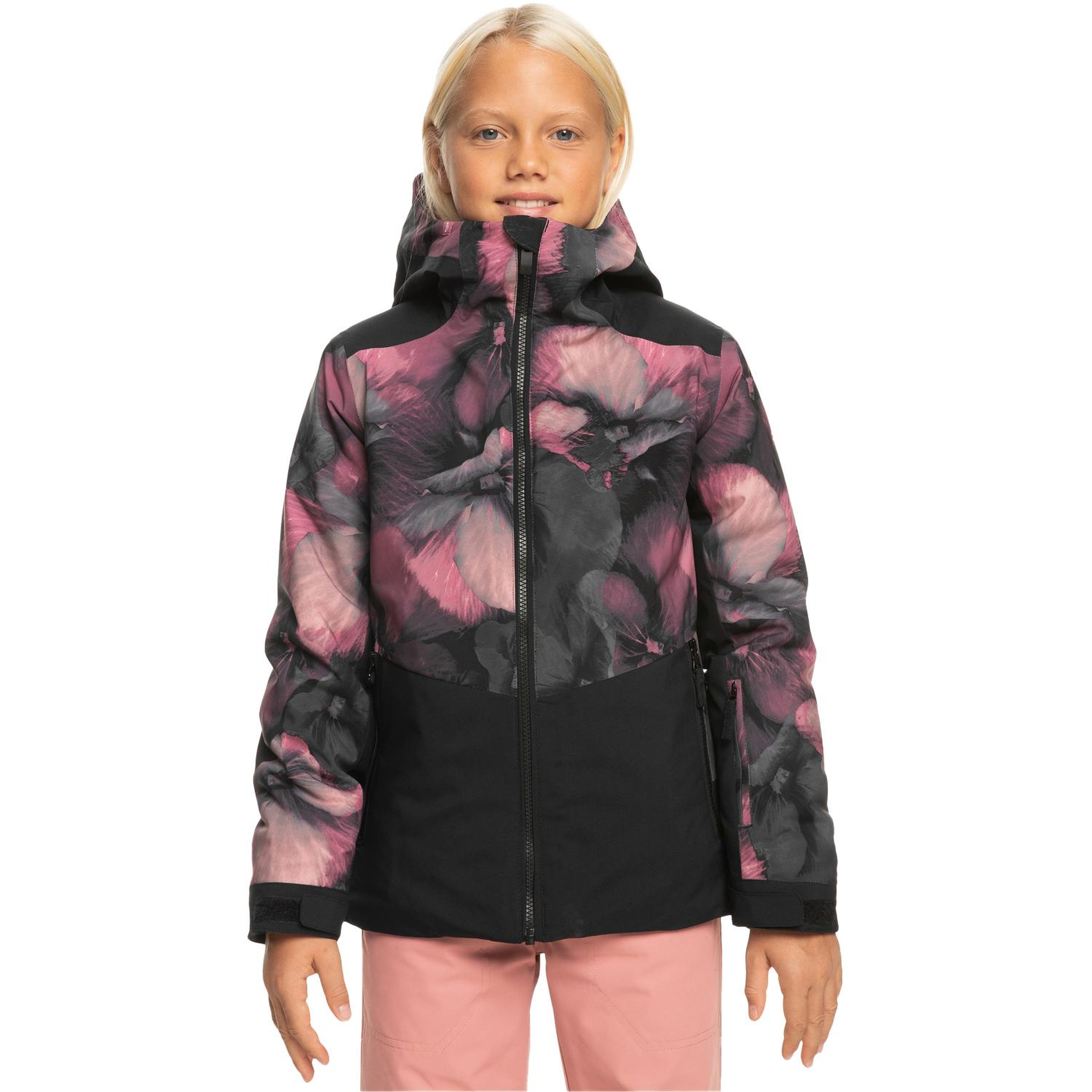 Roxy Silverwinter Kız Çocuk Siyah Snowboard Ceketi